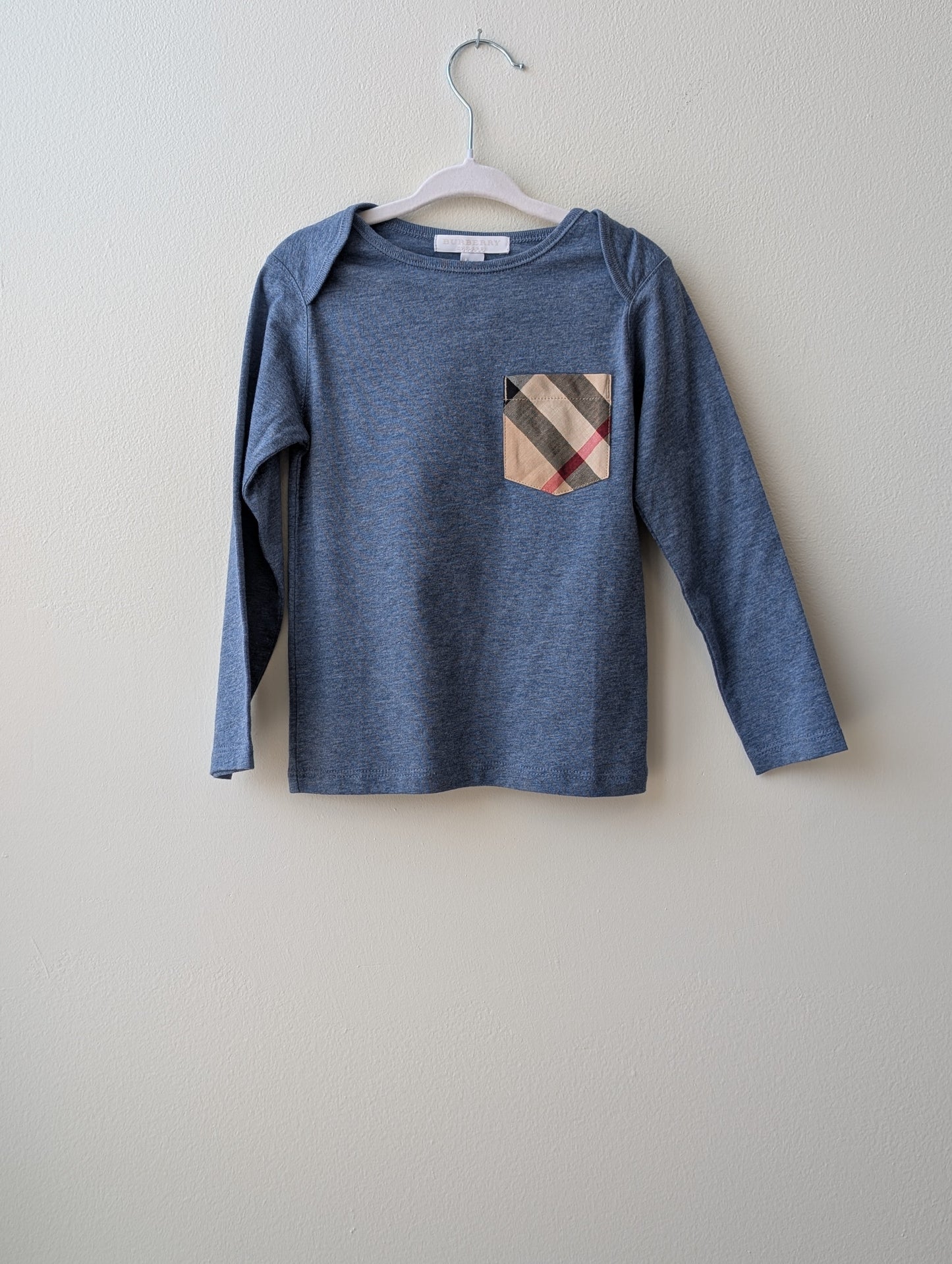 3T Burberry Longsleeve T-Shirt