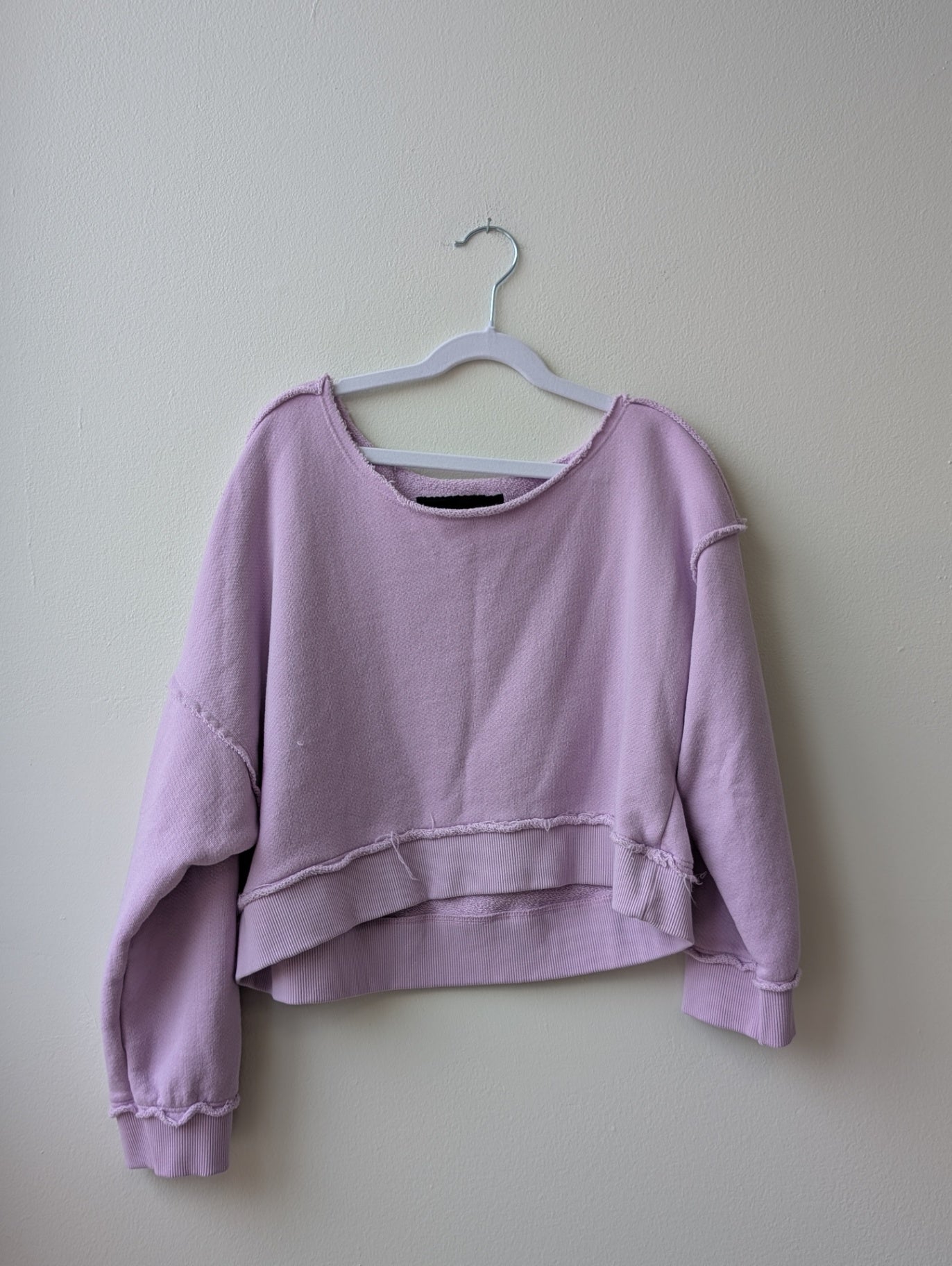 Katie J NYC | L | Sweatshirt - Purple - Girls Tops