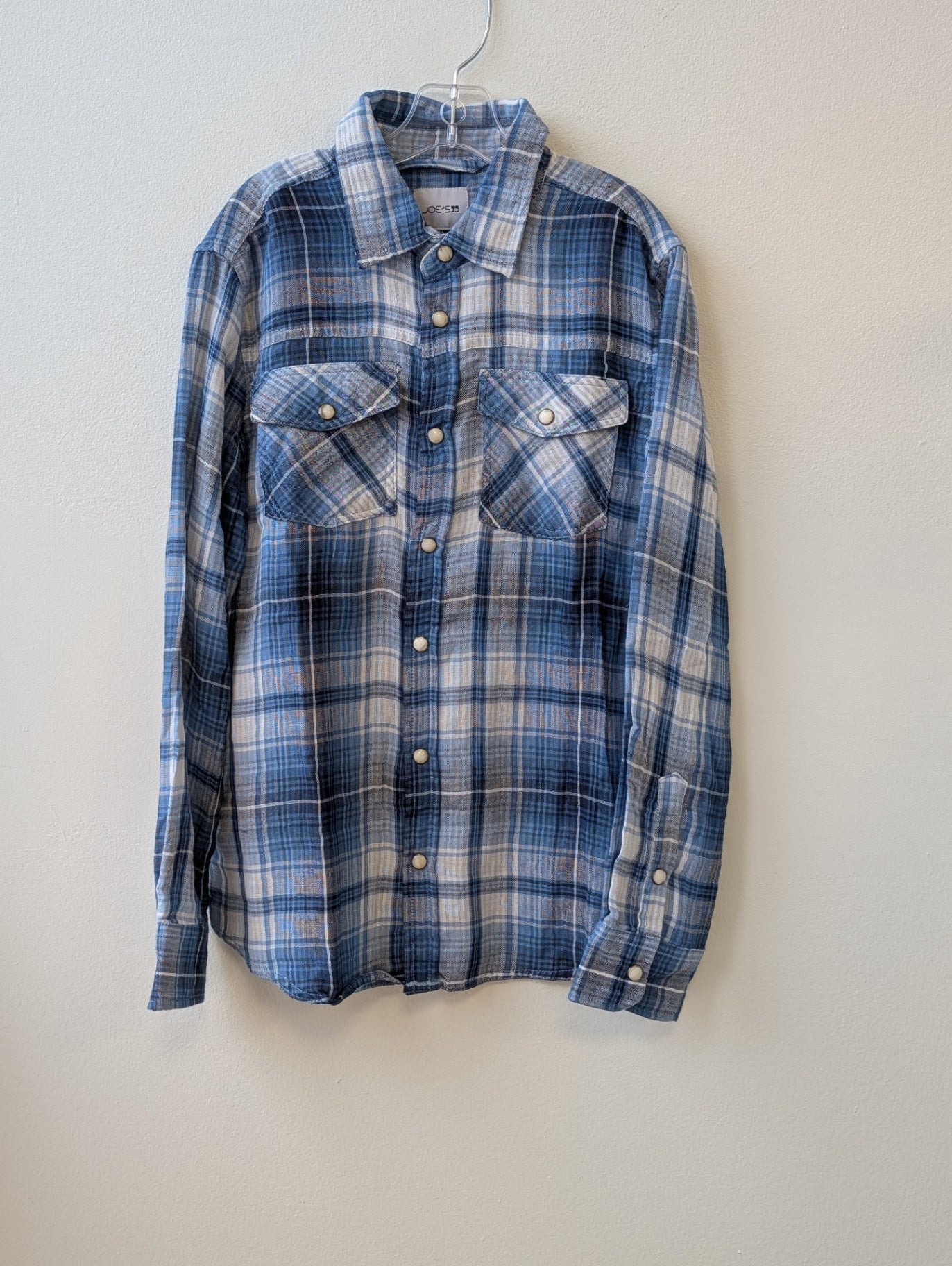Joe's | 10 | Shirt - Blue - Plaid