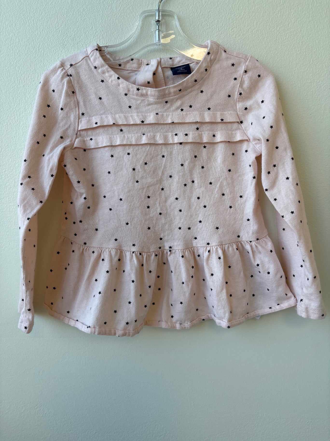 Gap | 5T | Shirt - Pink - Stars