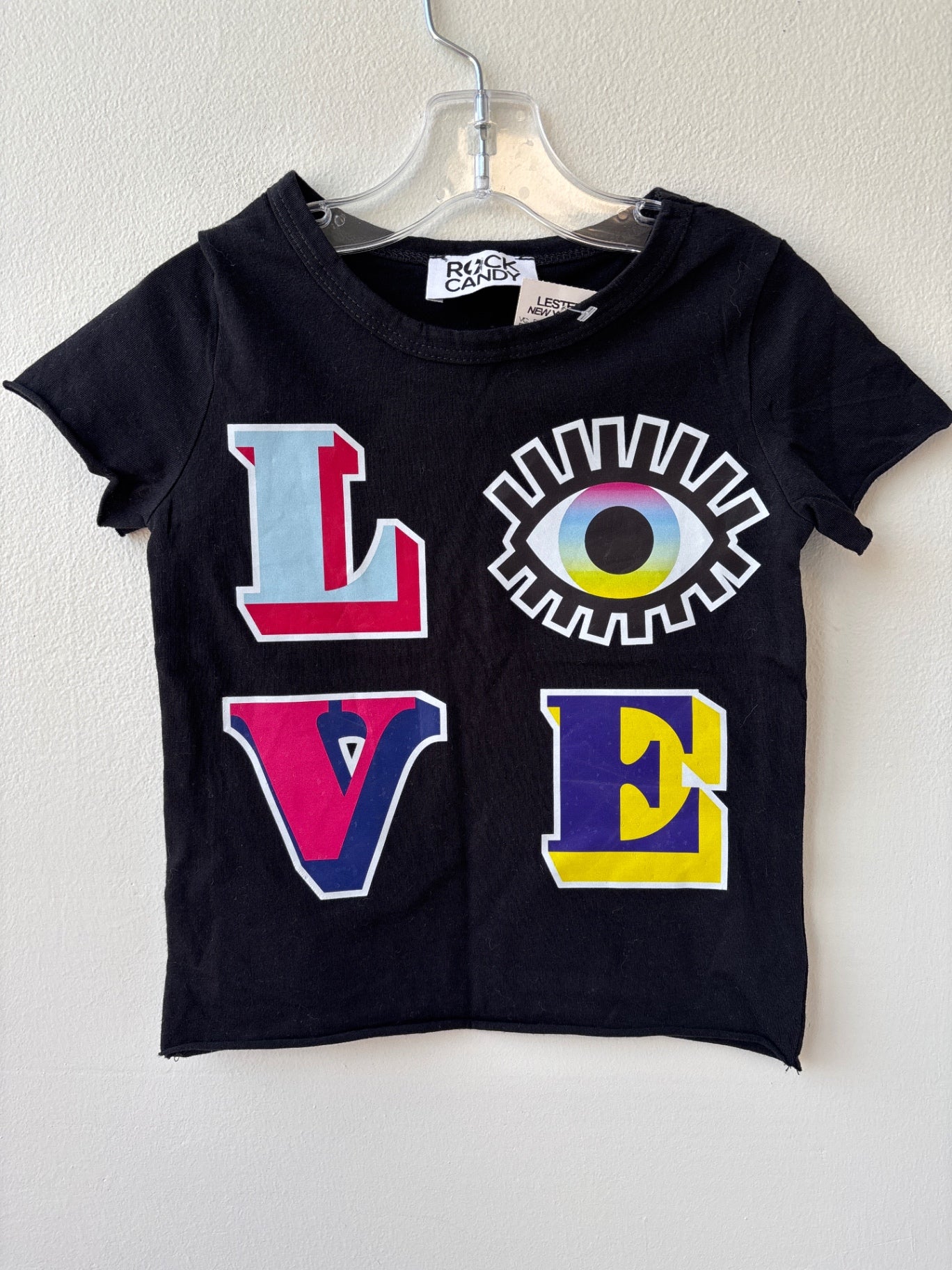 Rock Candy | 5T | Shirt - Black - Love