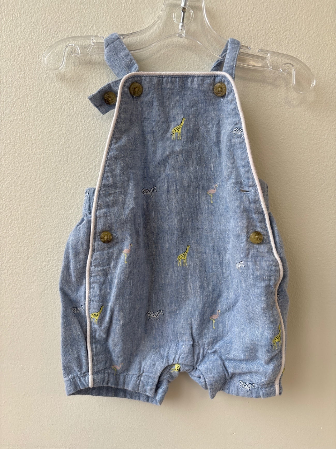 Janie and Jack | | Romper - Blue - Chambray