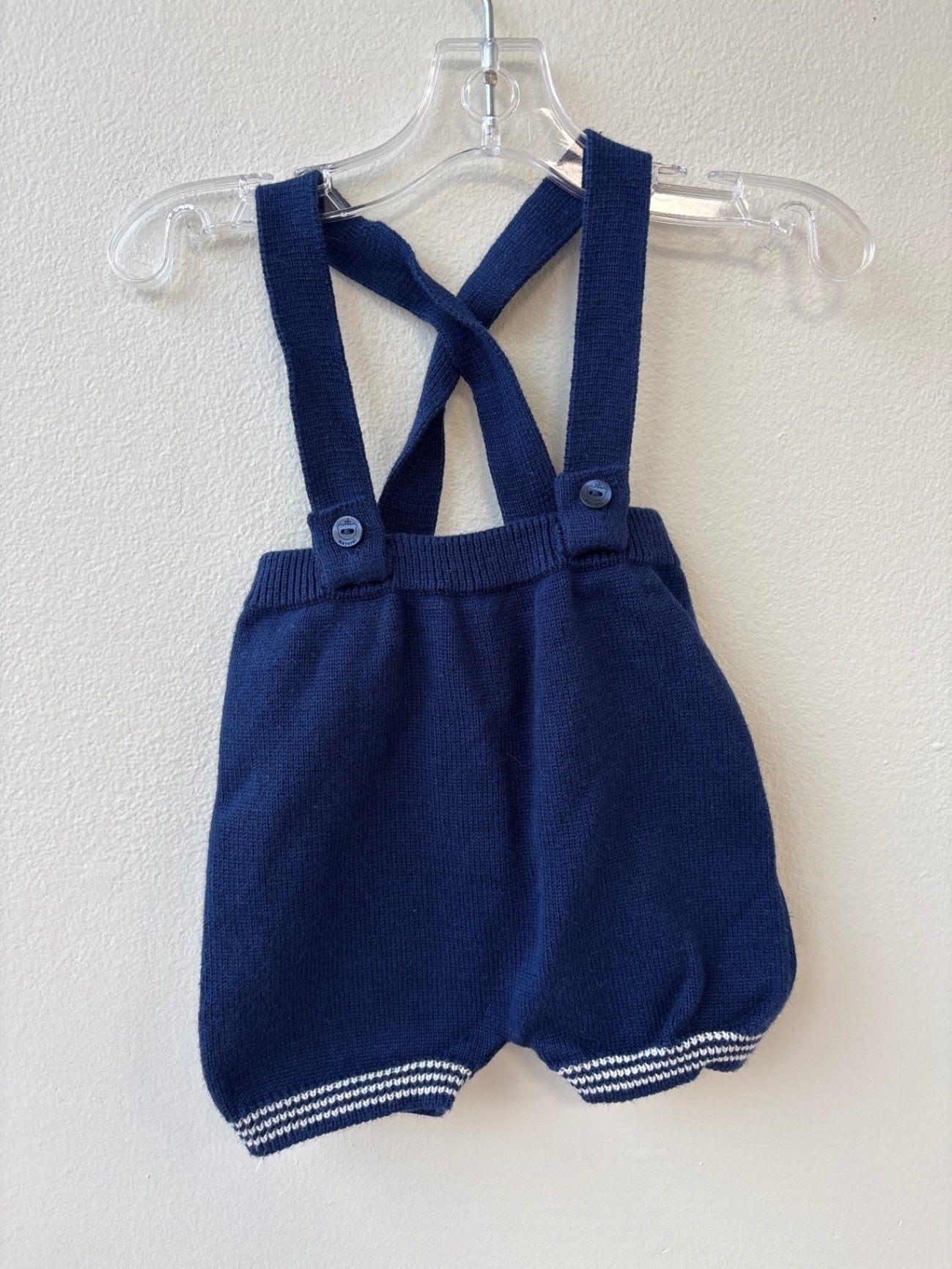 Mayoral | Newborn | 2 Piece Ensemble - Navy - Romper + Cardigan set