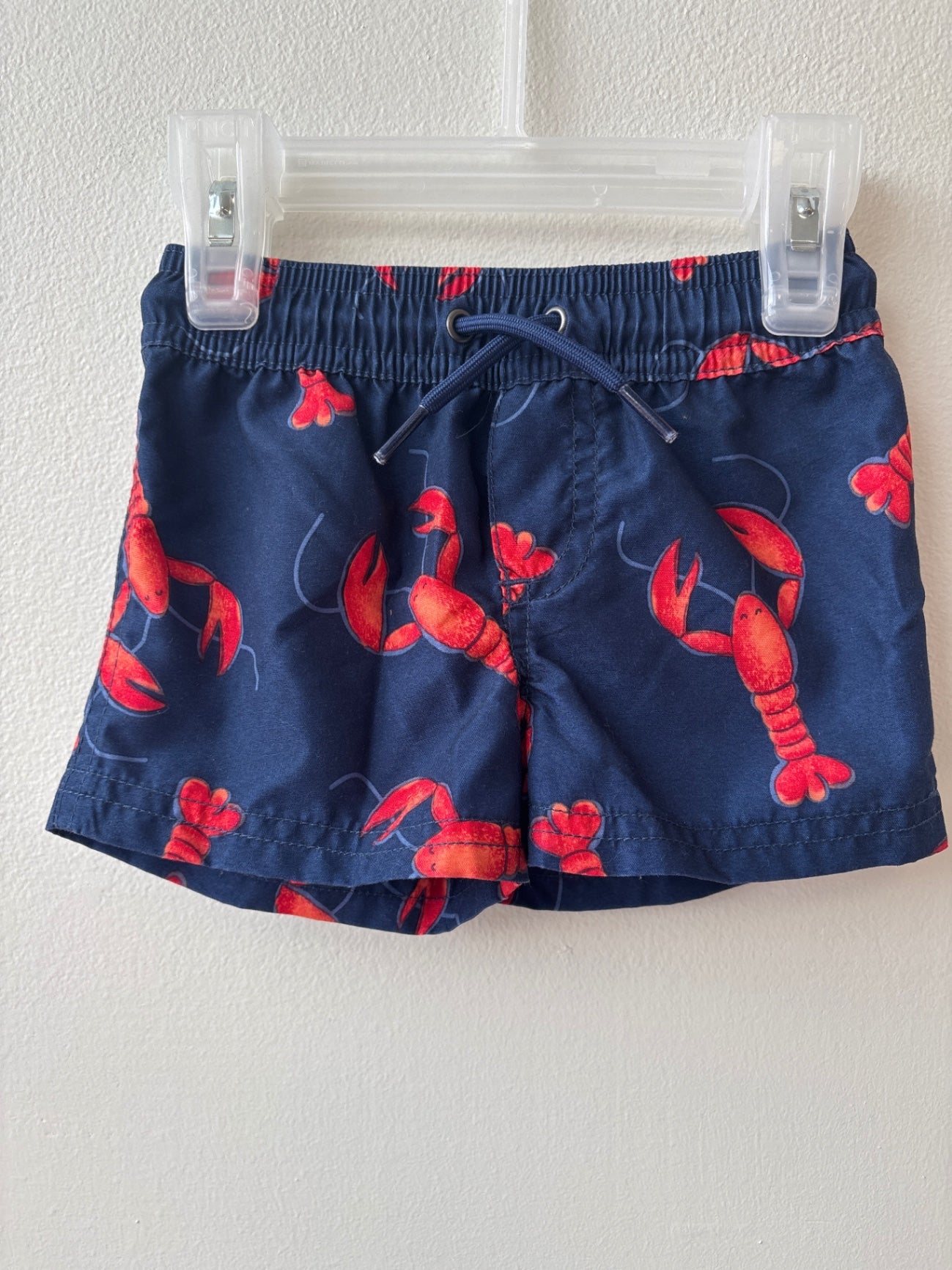 Carter's | 6M | Swim - Red - Lobster Trunks + Rash guard