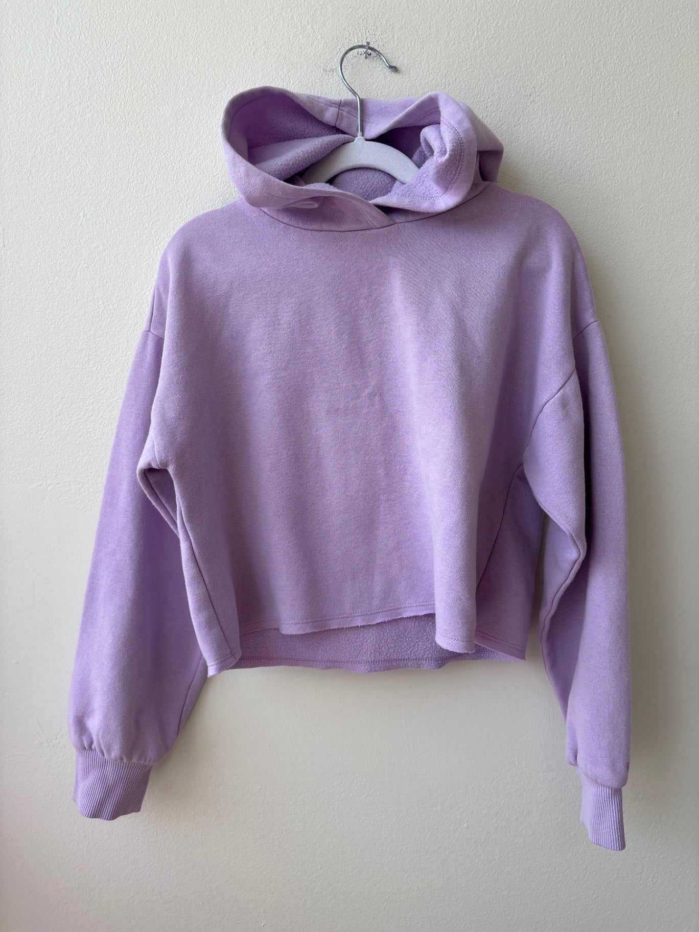 DSG | M | Sweatshirt - Purple - Cropped Hoodie