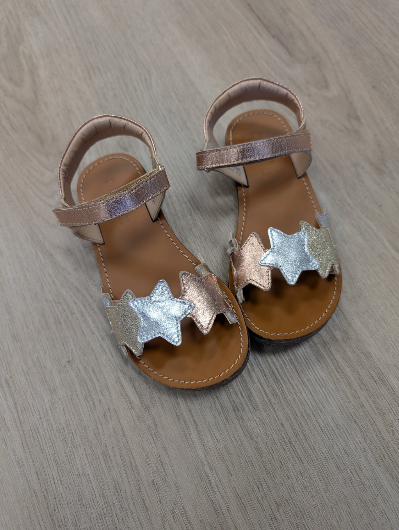Mini Boden | 12 | Shoes - Gold - Sandals