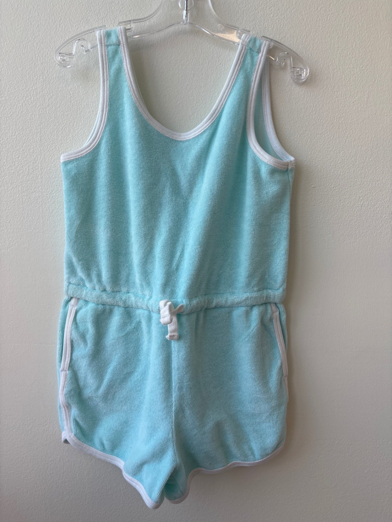 Primary | 6-7 | Romper - Blue - Terry