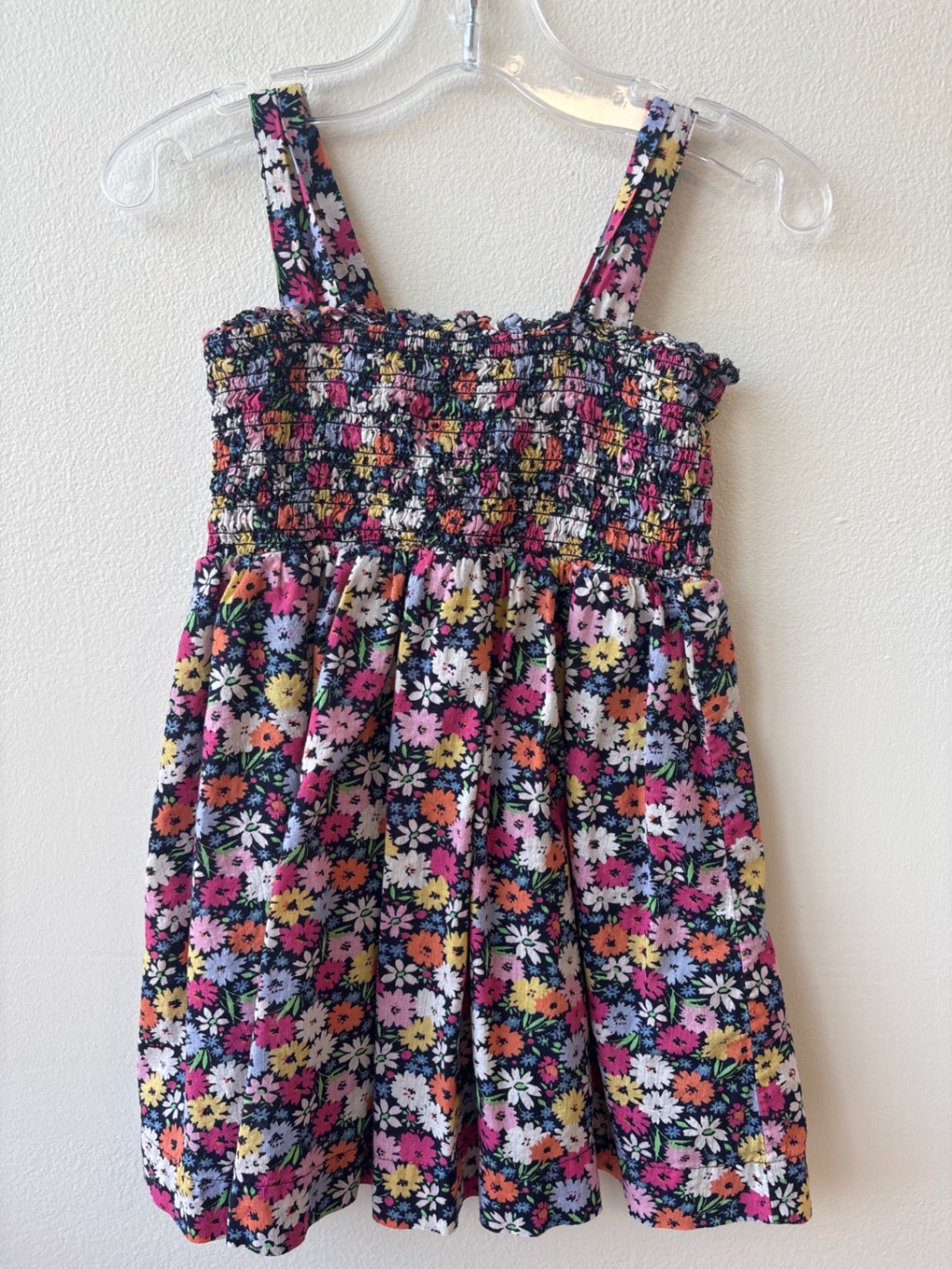 Gap | 2T | Dress - Multicolor - floral with shirred top