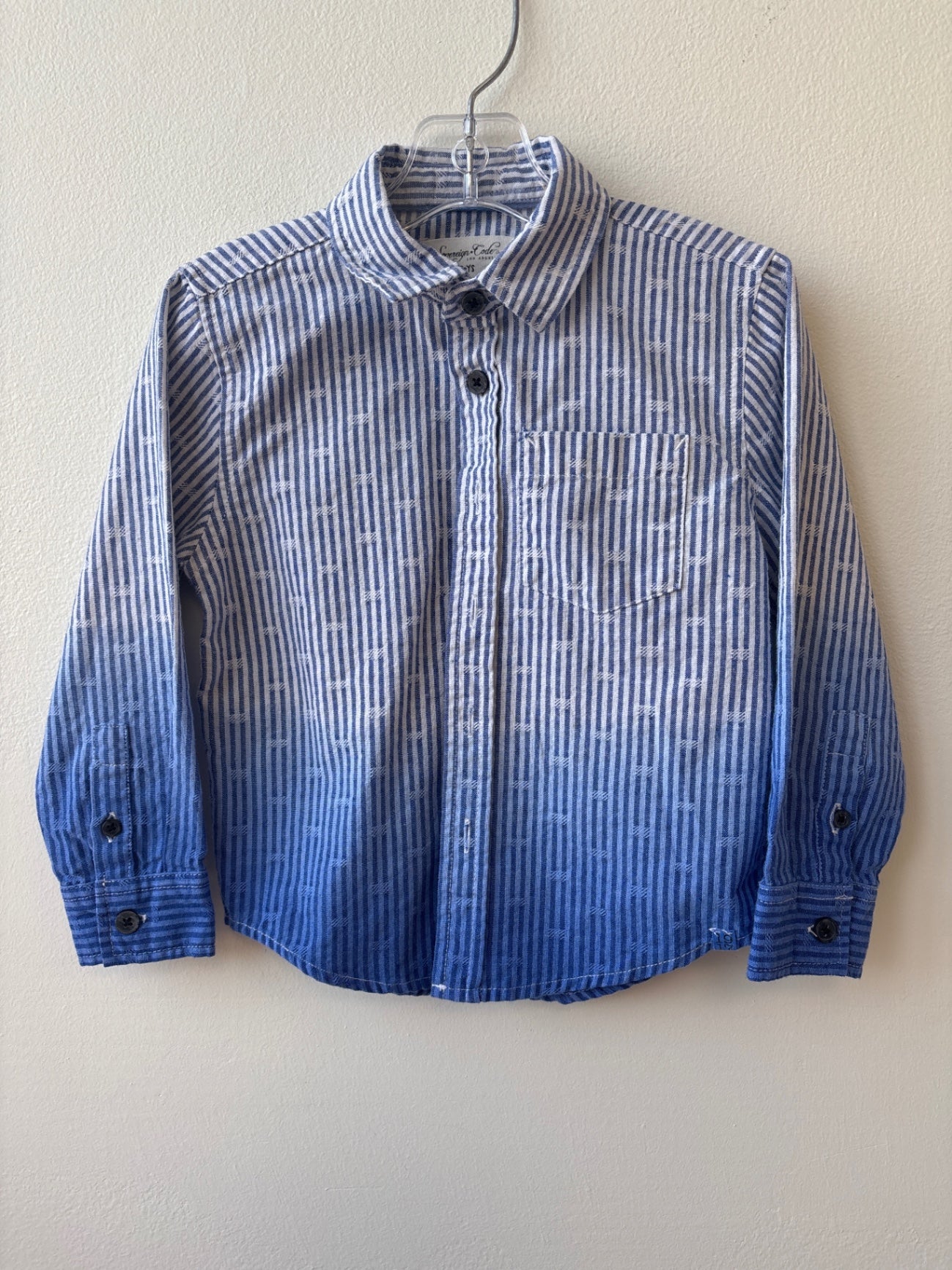 Sovereign Code | 3T | Shirt - Blue - Stripe