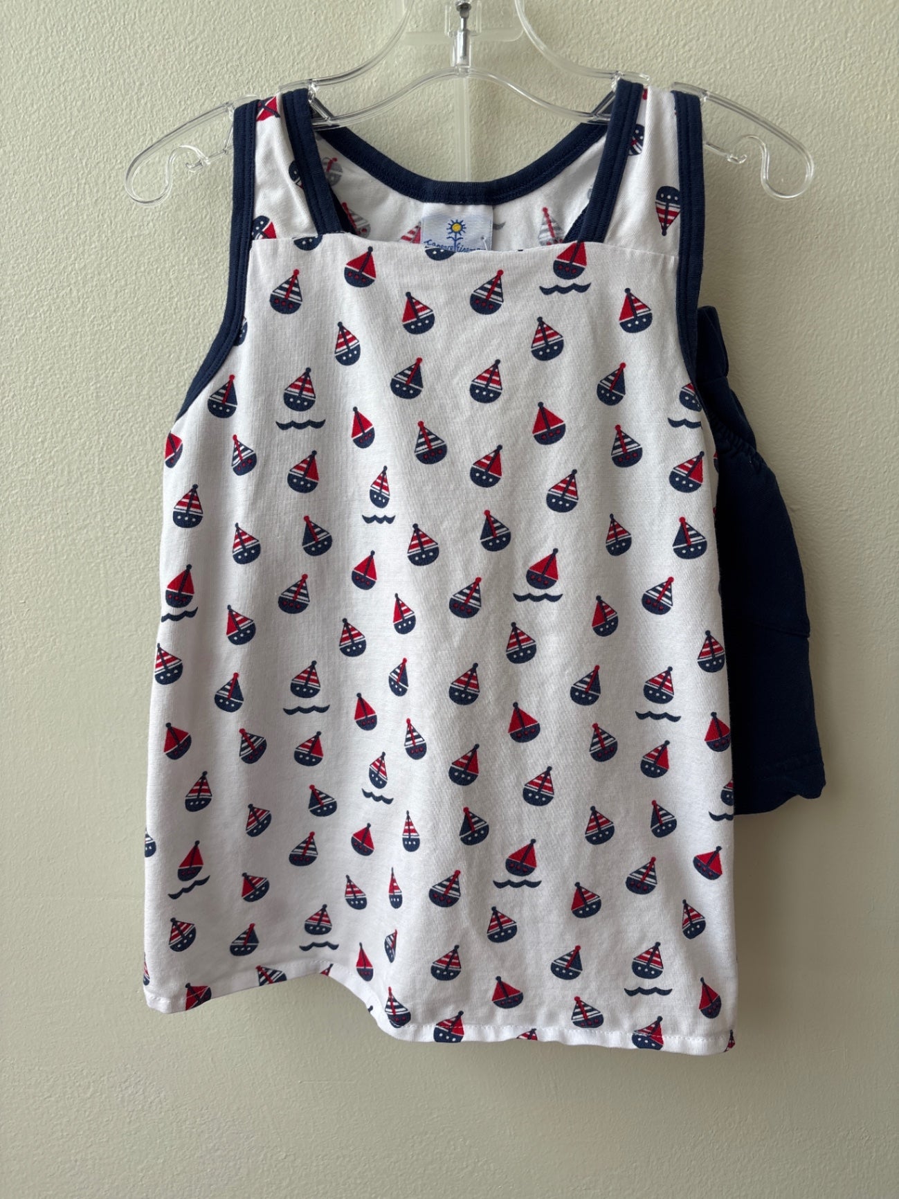 Florence Eiseman | 6 | Tank + Shorts - Sailboats