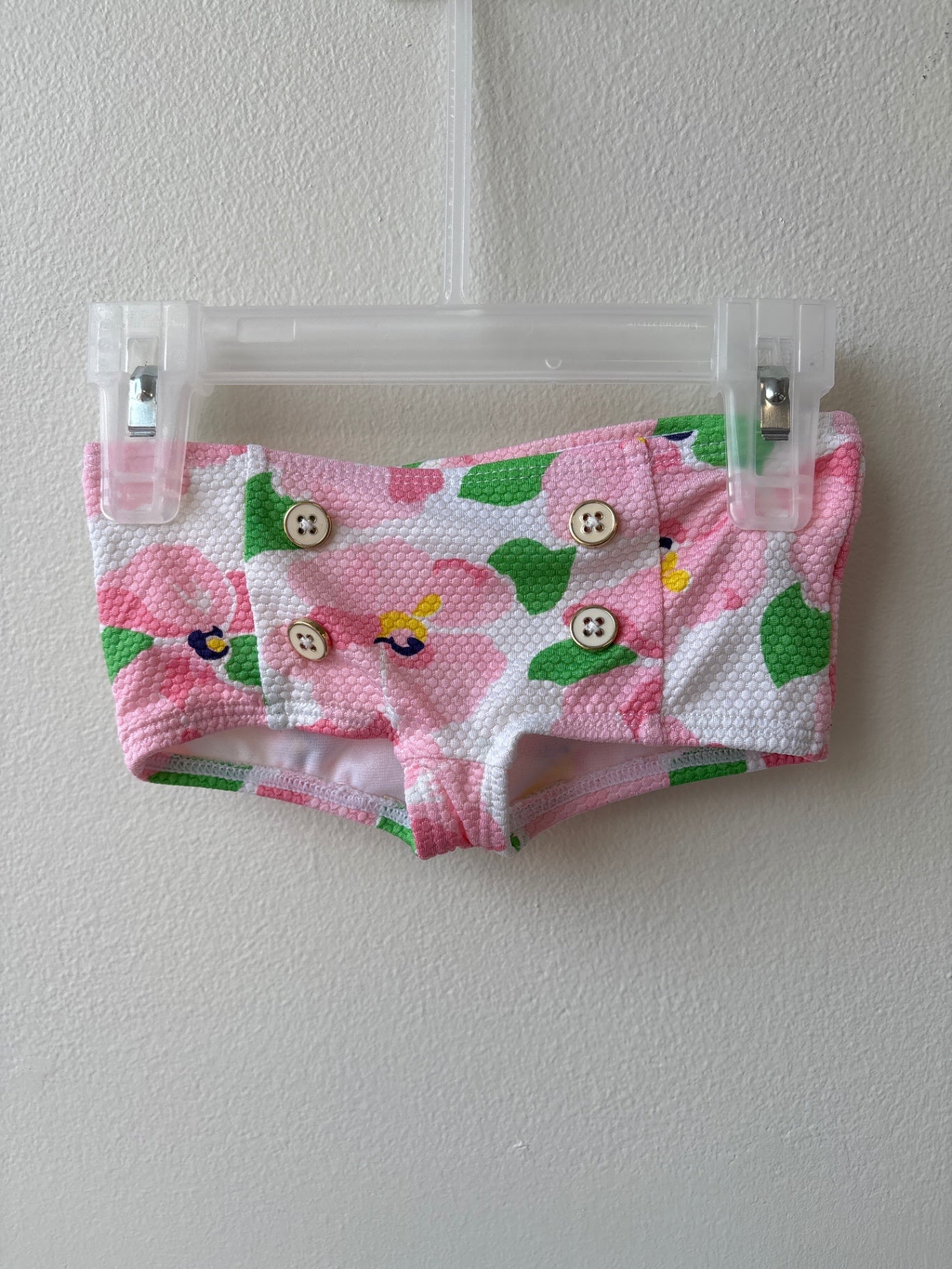 Janie and Jack | 3 - 6 Months | Swim - Pink - Two Piece Floral
