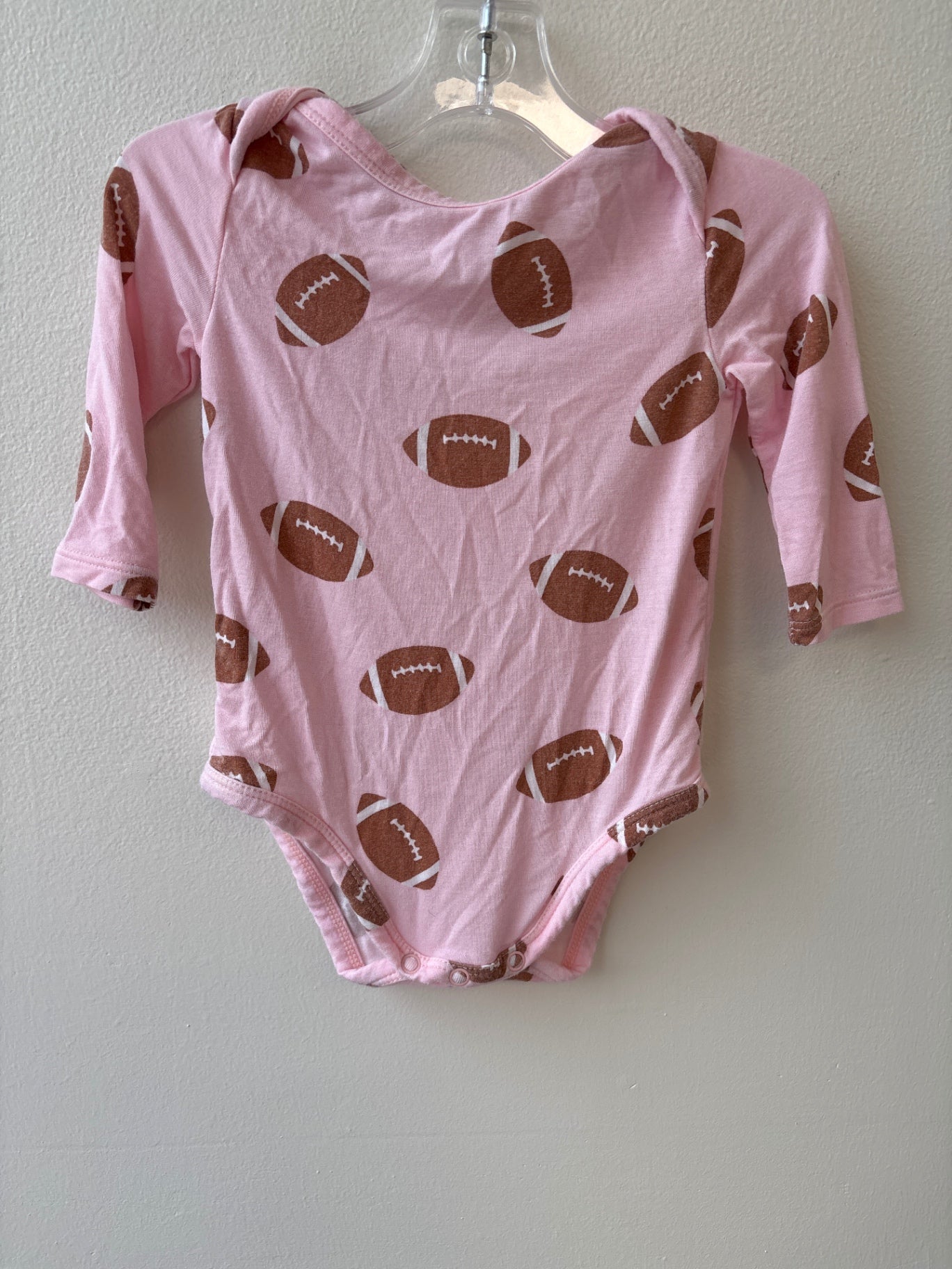 Angel Dear | 0 - 3 Months | Bodysuit - Pink - football