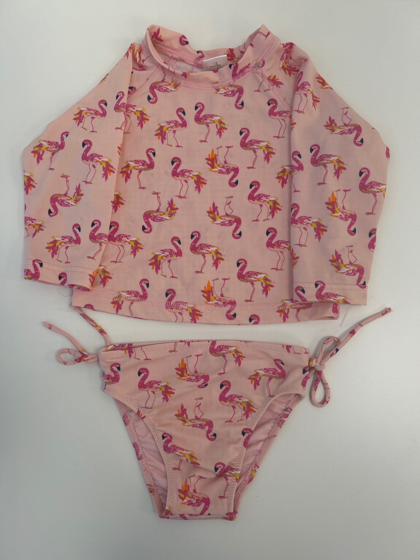 EGG New York | 12 Months | Swim - Pink - two piece flamingo