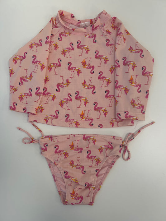 EGG New York | 12 Months | Swim - Pink - two piece flamingo