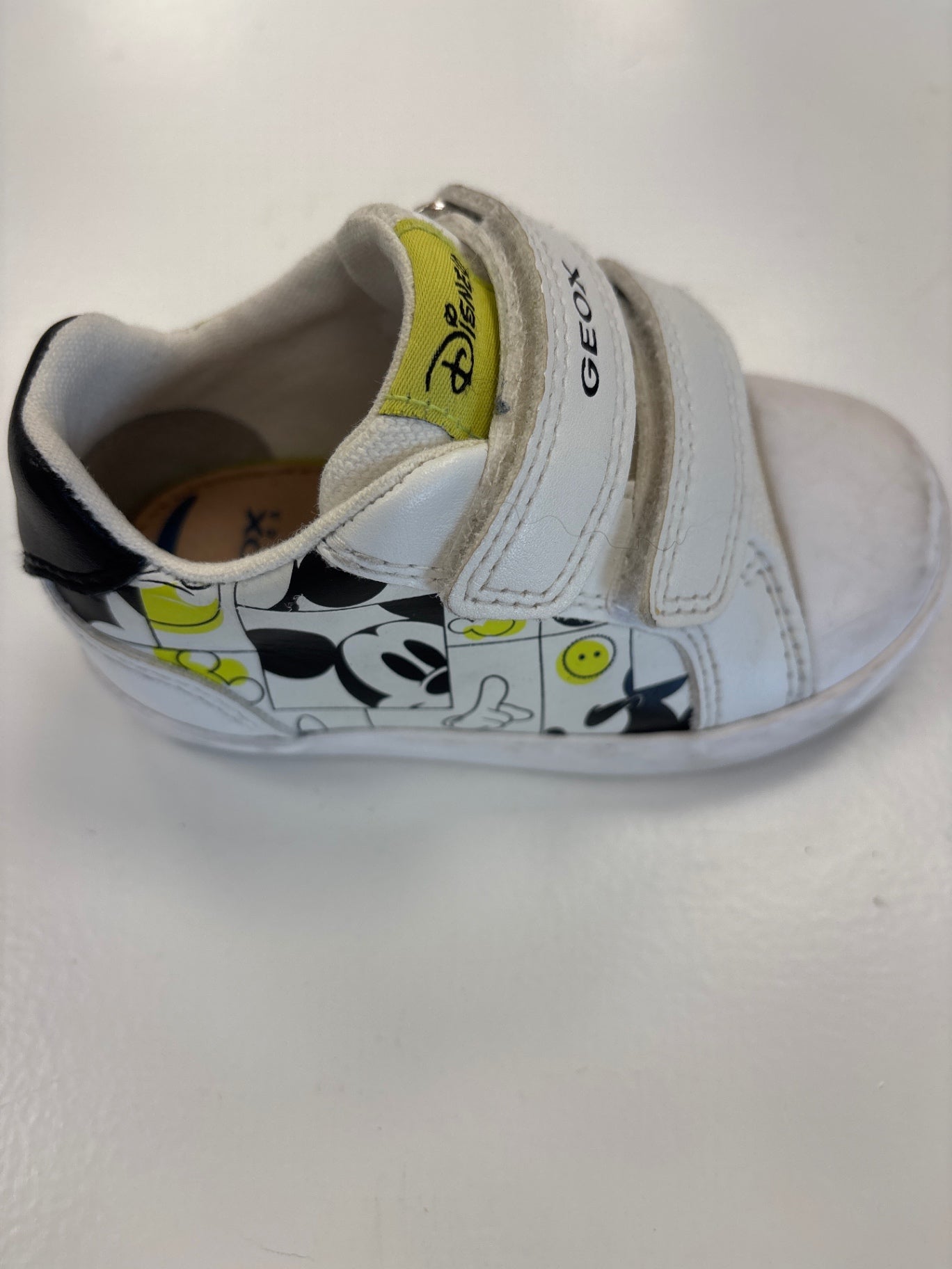 Geox | 4.5 | Shoes - White - Disney Mickey Mouse Sneakers