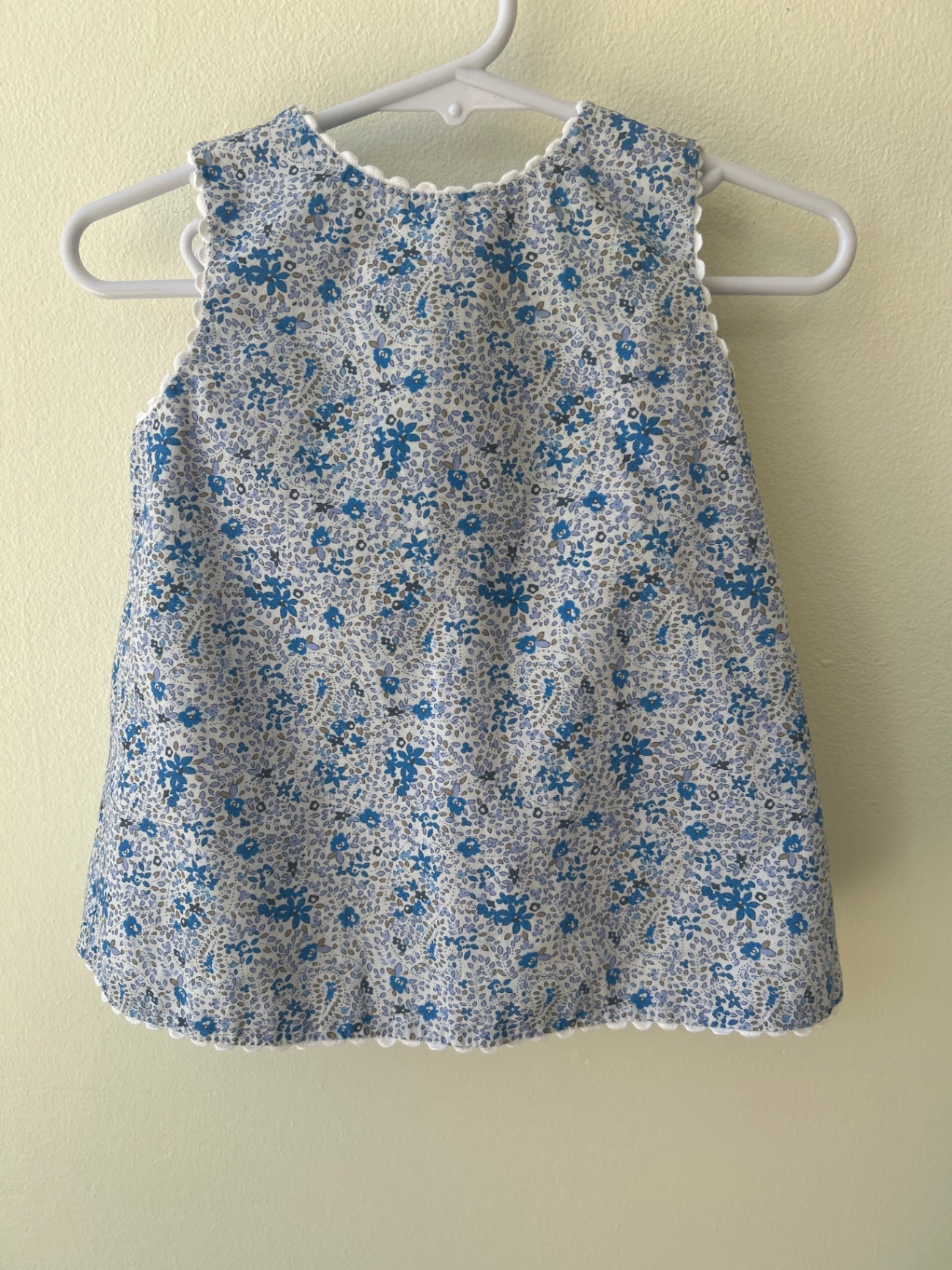bellas bliss | 18 Months | Dress - Blue - floral w/ bloomers