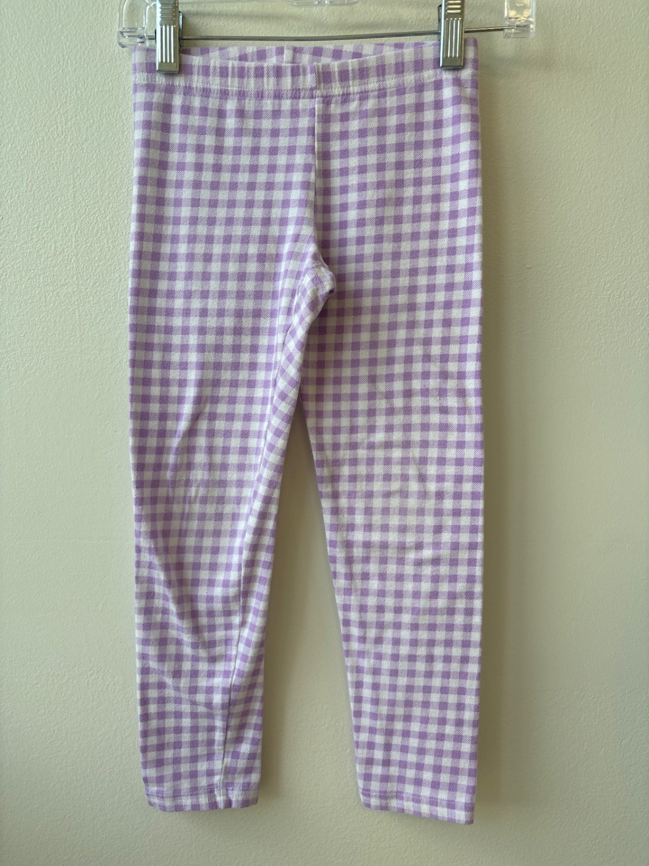 Old Navy | 6/7 | Leggings - Purple - Gingham