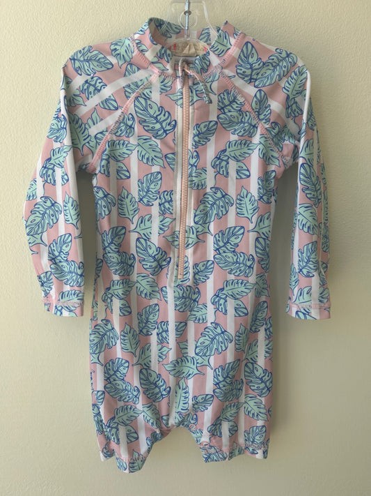 EGG New York | 18 Months | Swim - Multi-Color - Rashguard w/ leaves