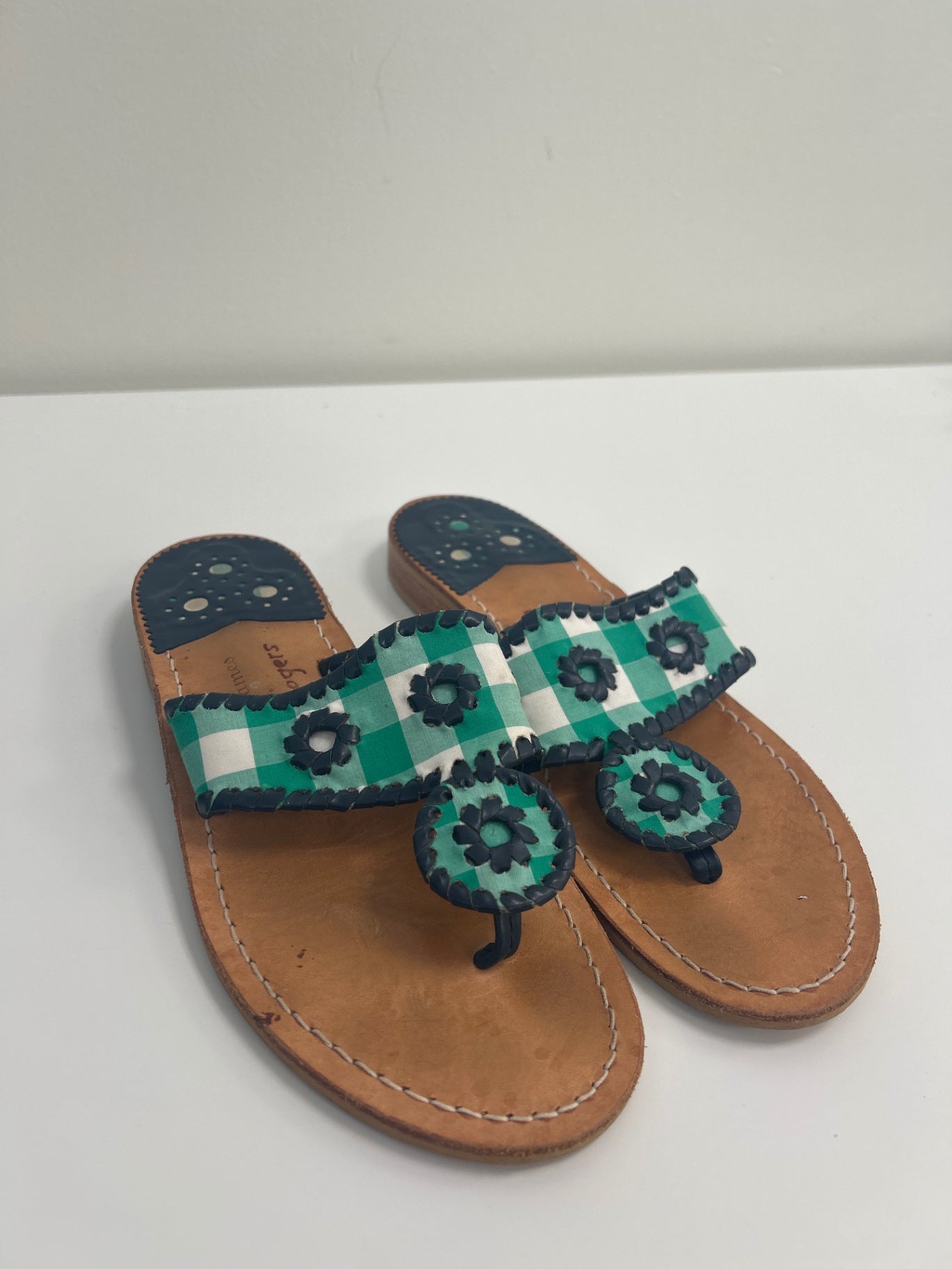 Jack Rogers x Draper James | Women's 6 | Shoes - Green - Sandals