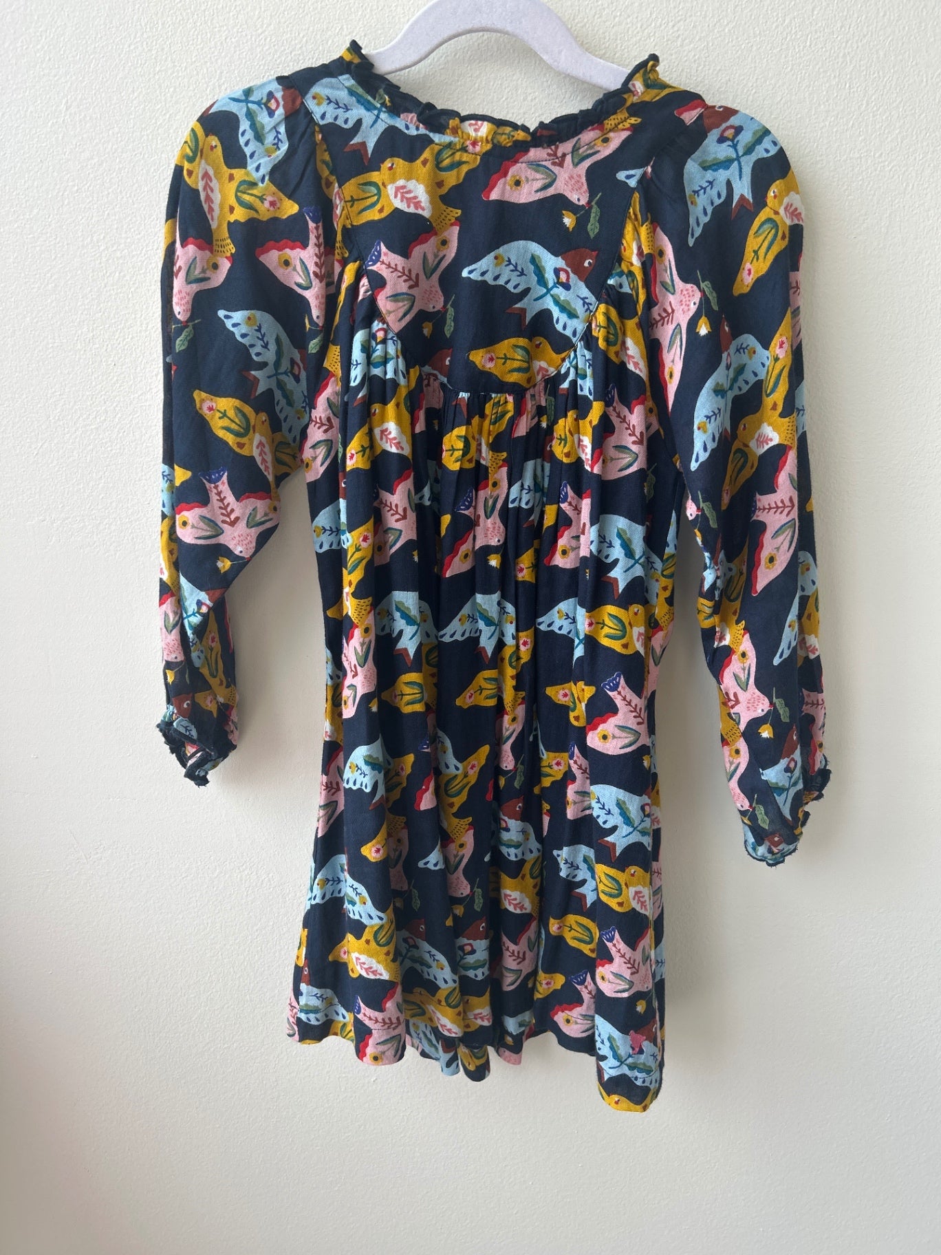 Pink Chicken | 6 | Dress - Navy - Birds