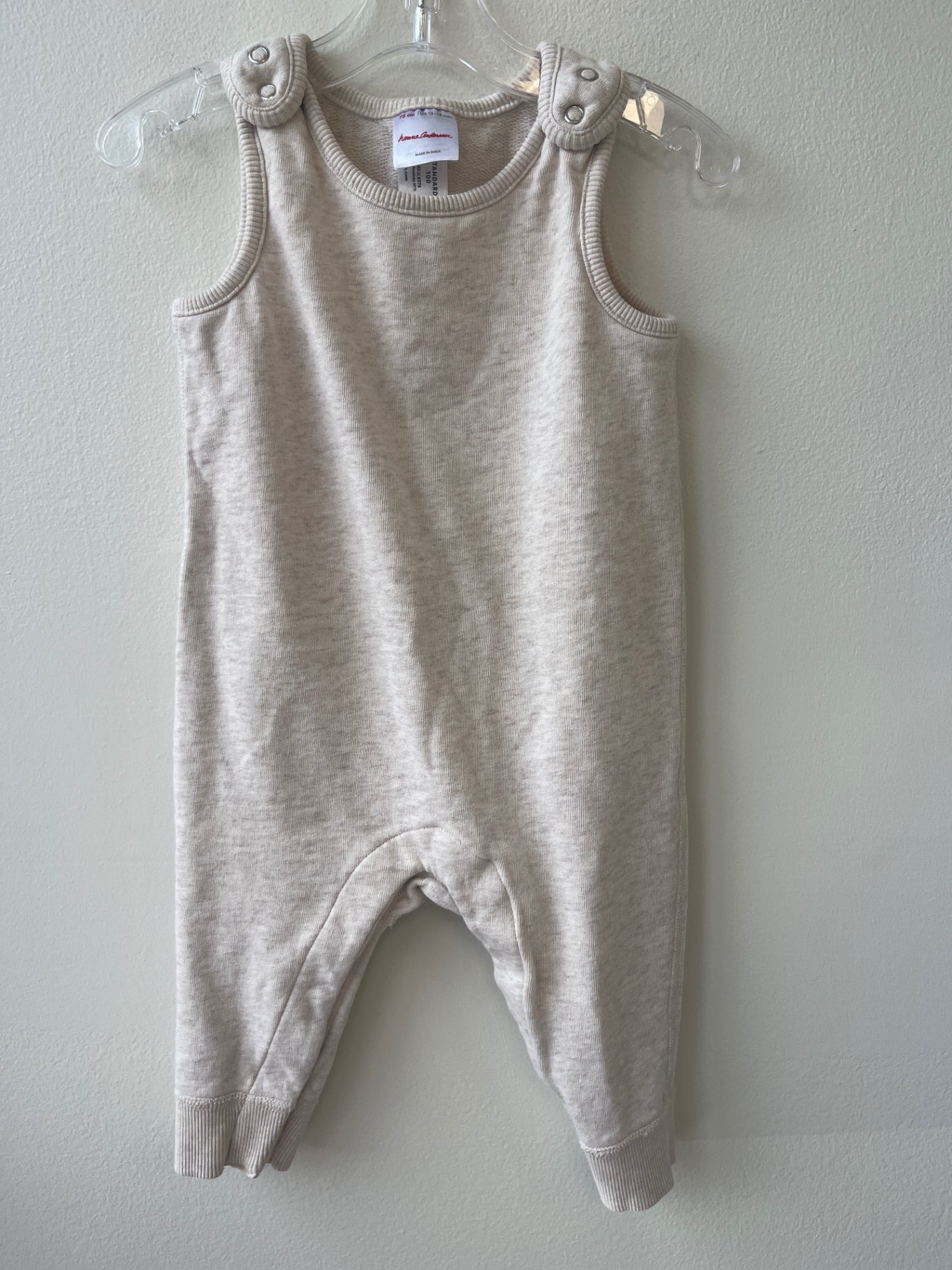 Hanna Andersson Cream Heathered Jumper – 12–18 Months