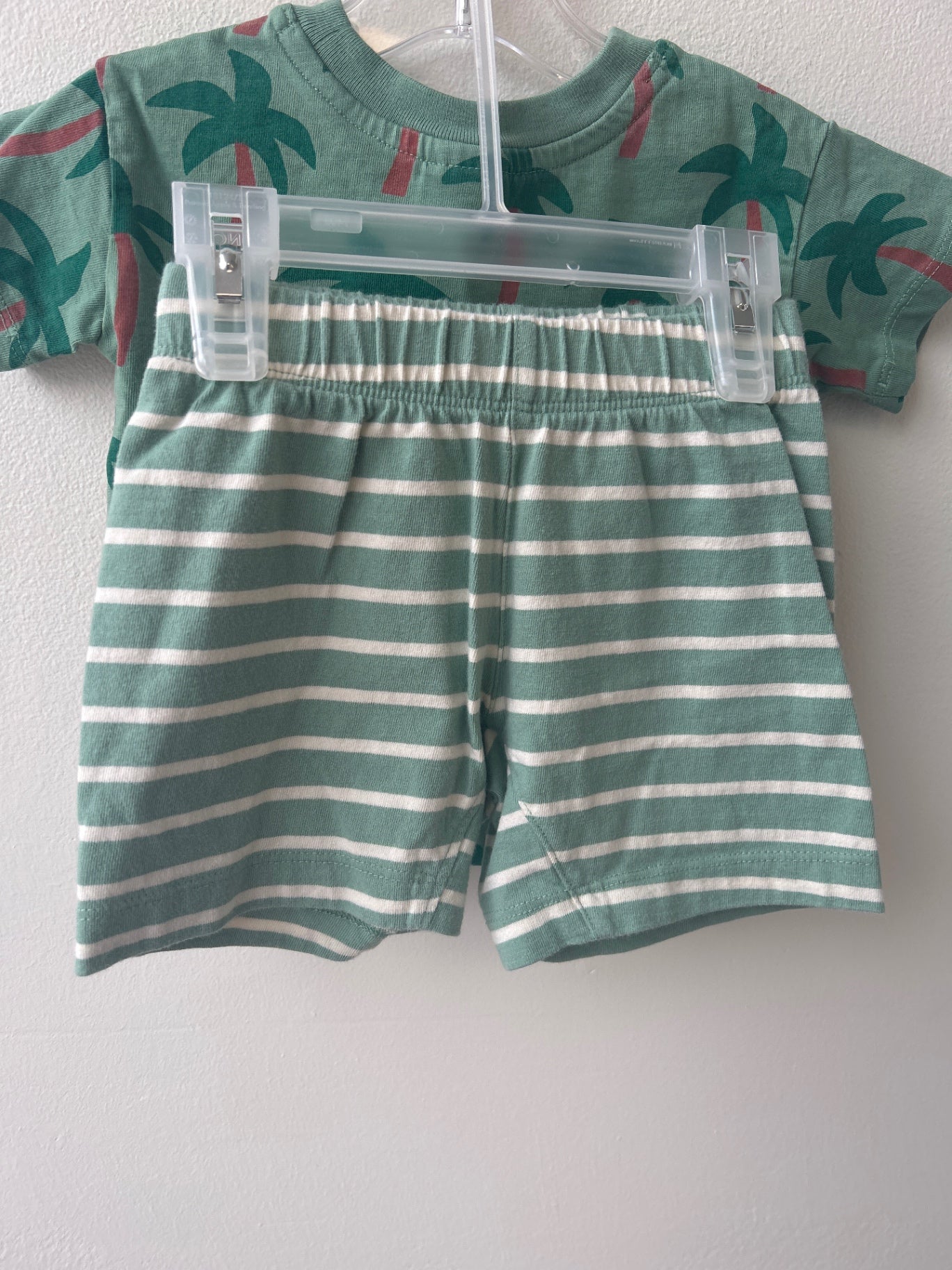 Hanna Andersson Palm Tree 2-Piece Set – Multicolor – 12–18 Months