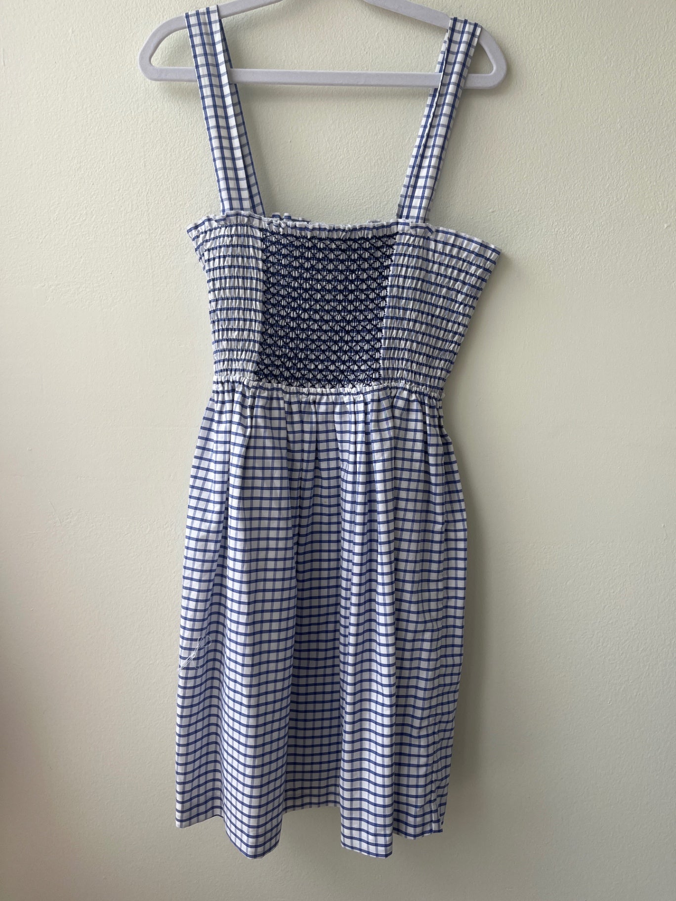 Brooks Brothers | 10 | Dress - Blue - Checkered