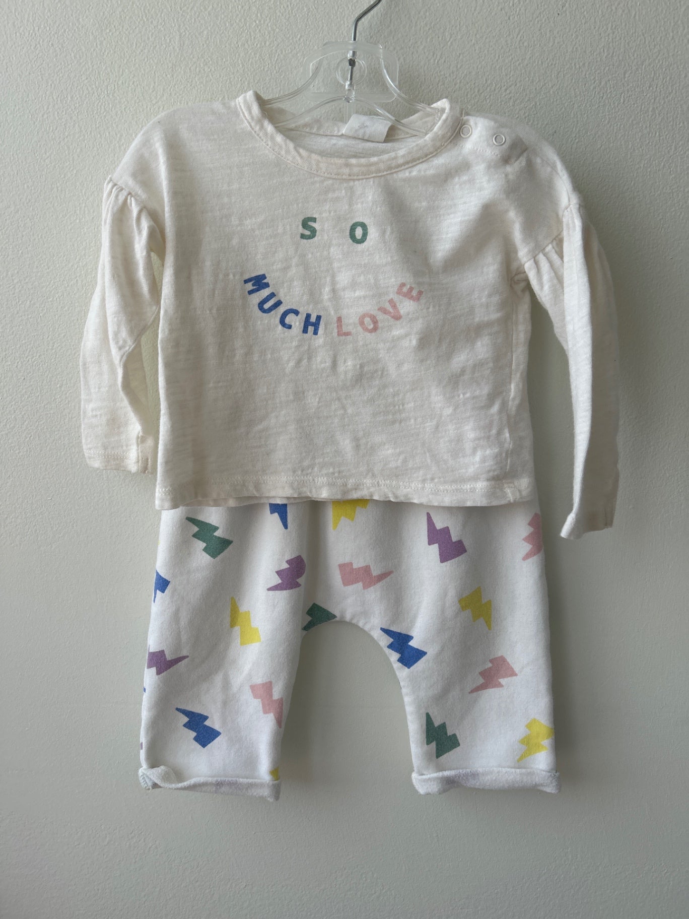stem | 9 Months | 2 PC - White - Graphic