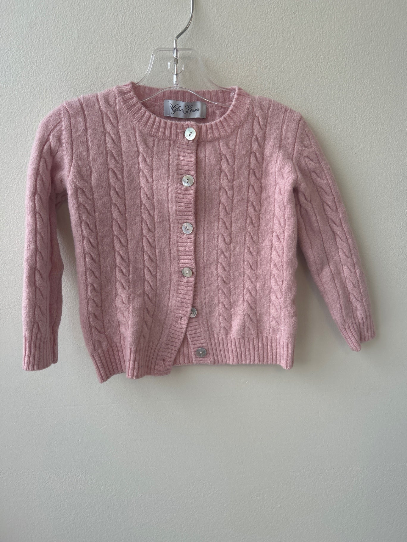 Glen Lossie | 3T | Sweater - Pink - Wool