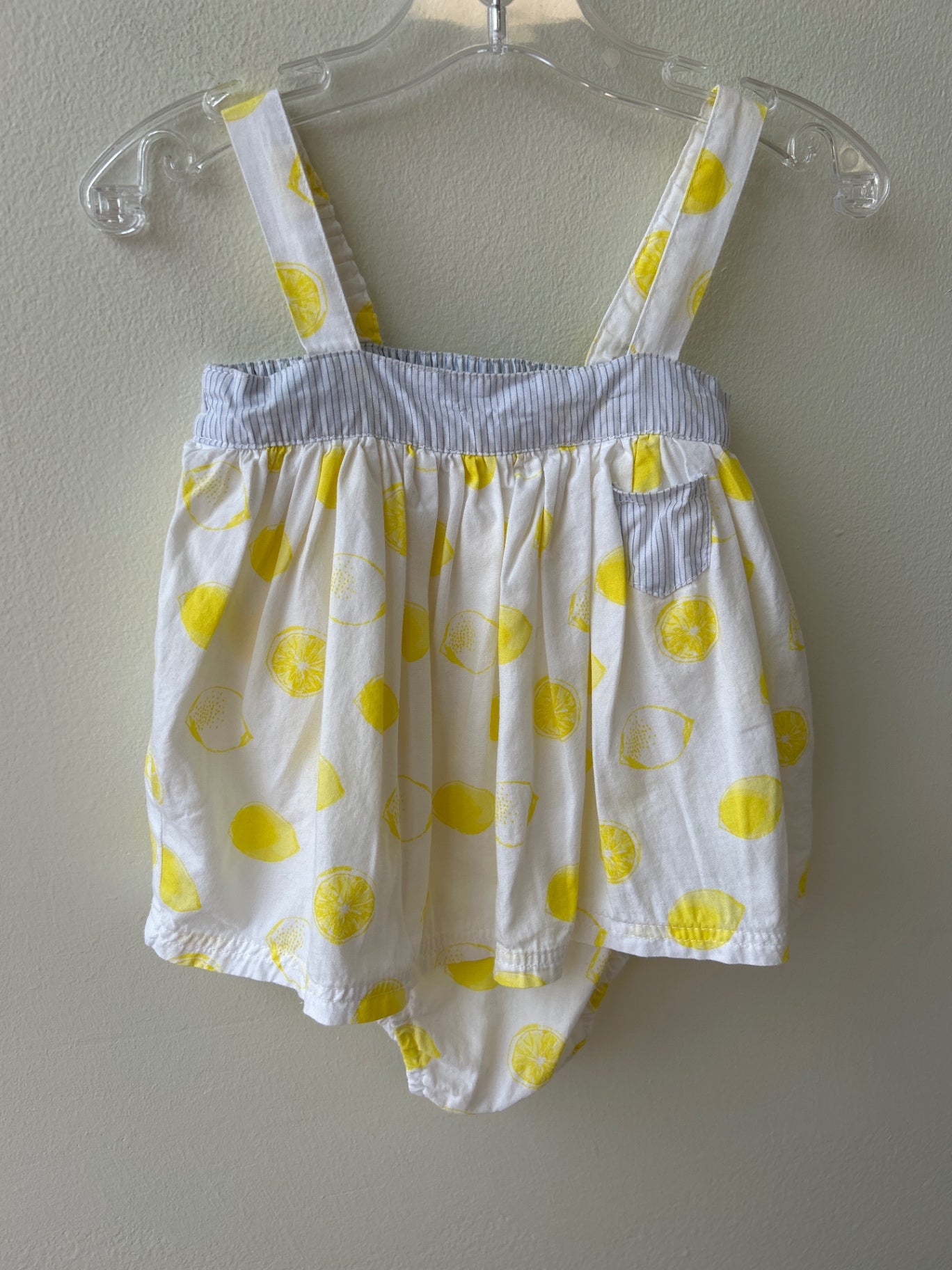 EGG New York White Lemon Bubble - size 12 - 18 Months