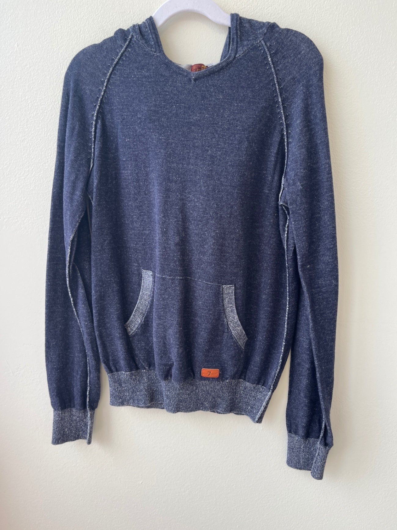 7 for All Mankind | L | Sweatshirt - Navy - Boys Tops