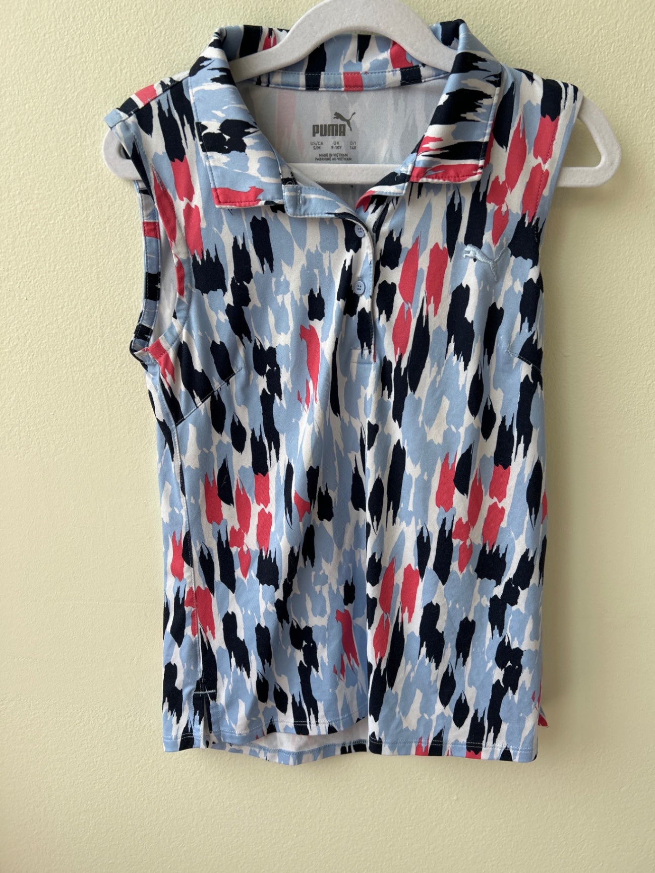 Puma Multicolor Print Shirt - size 9/10