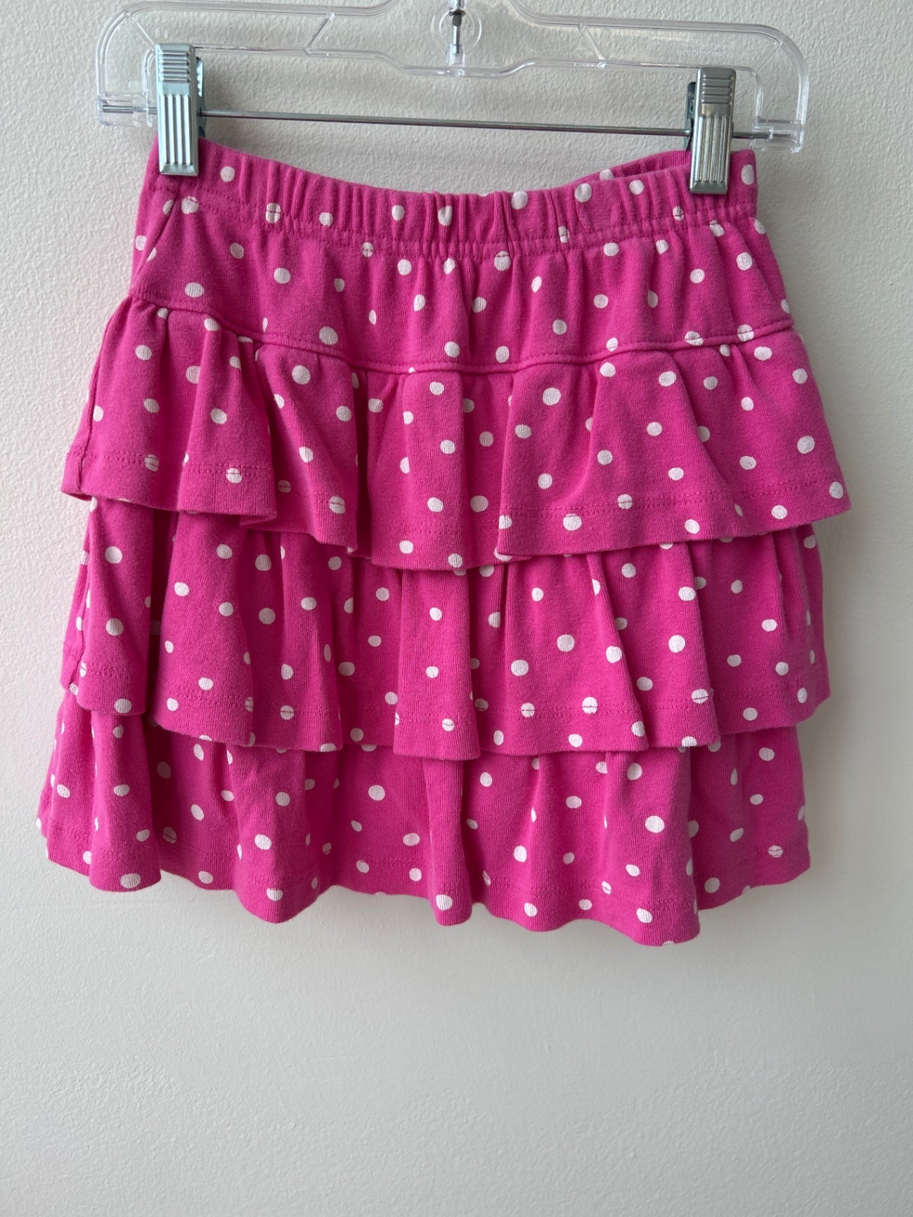 Hanna Andersson Pink Polka Dot Skirt - size 8
