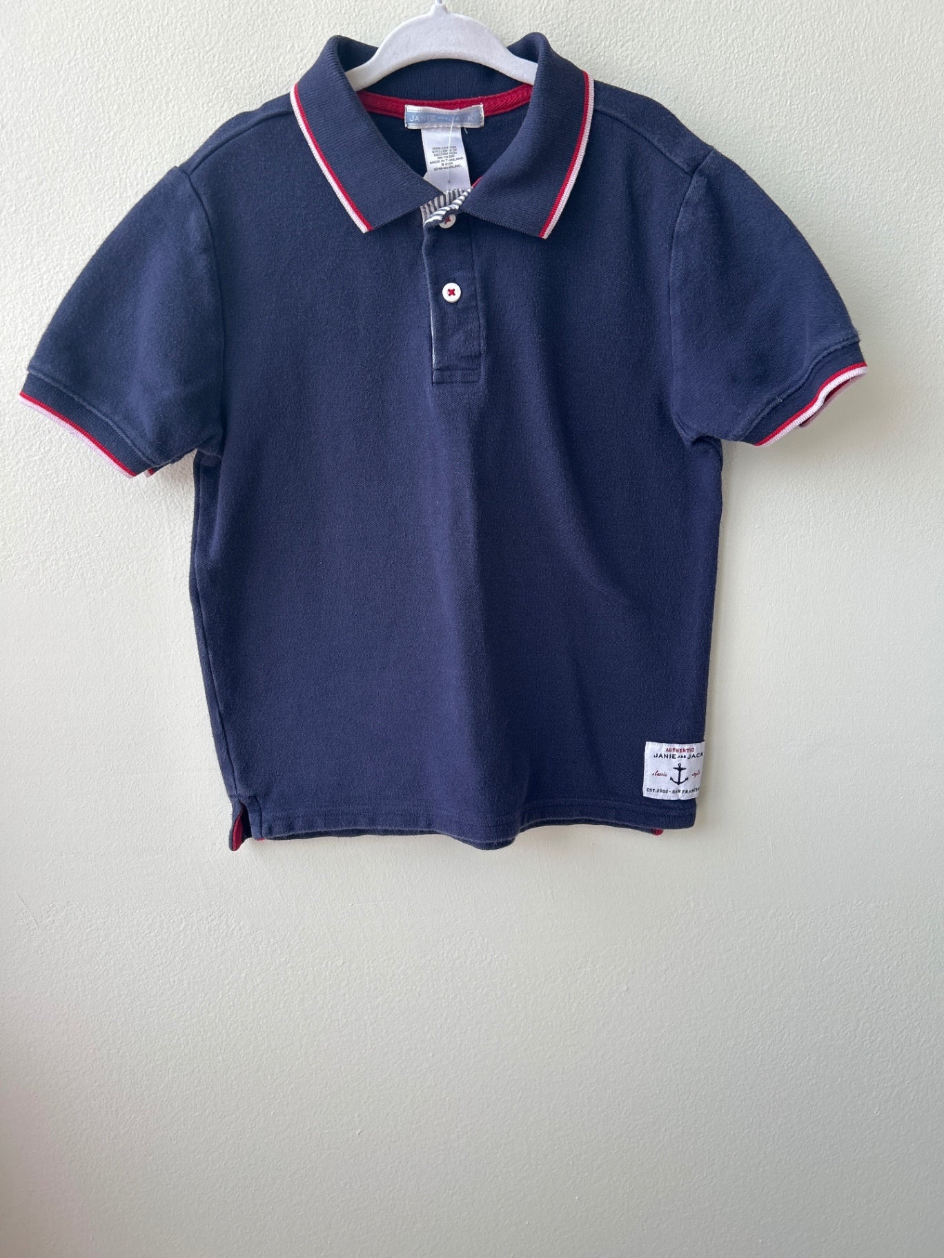 Janie and Jack | 5 | Shirt - Navy -
