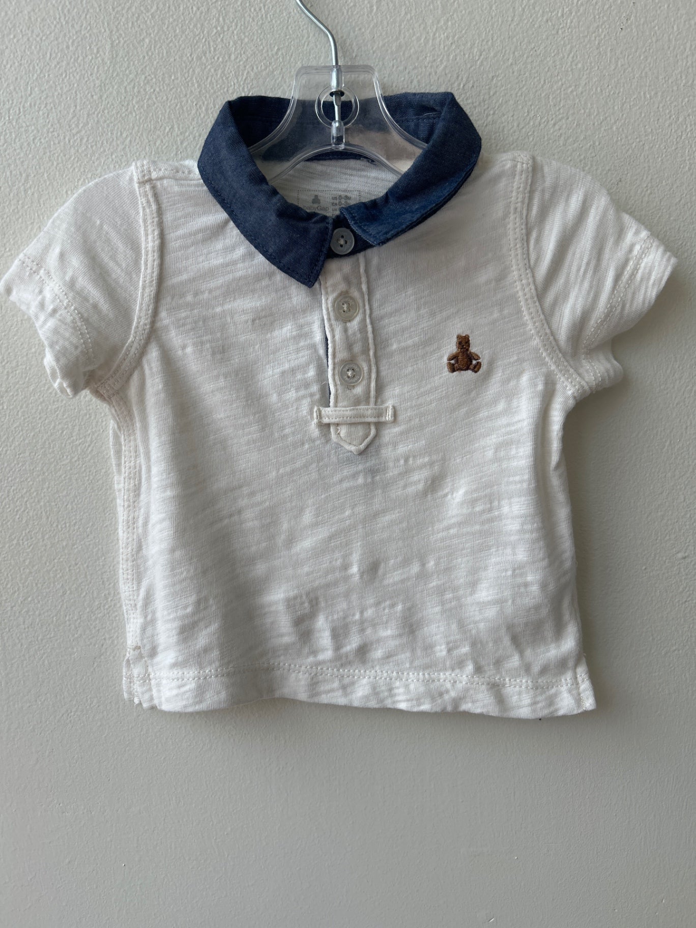 Gap | 0 - 3 Months | Polo - White -