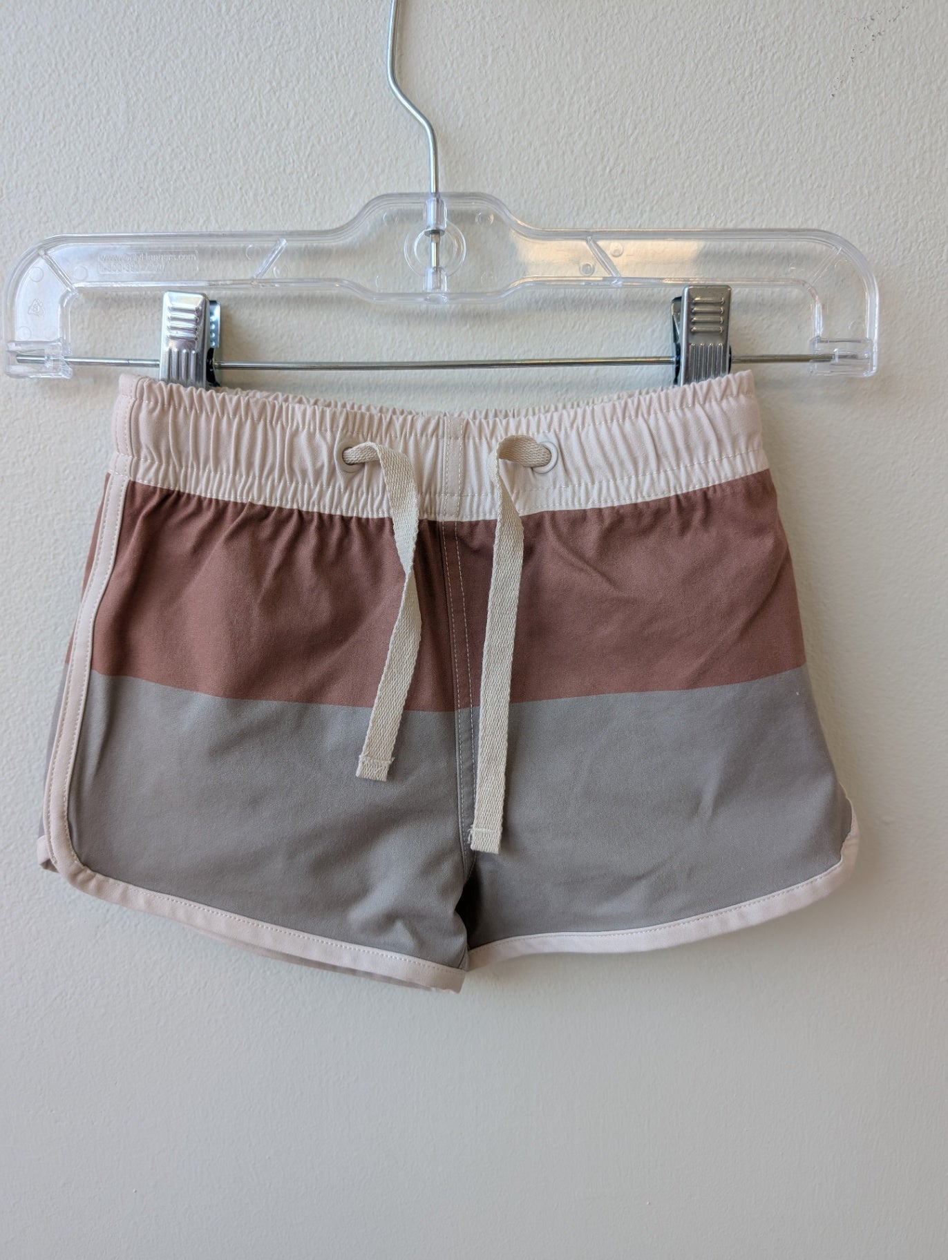 Rylee + Cru Swim Trunks - Multicolor Lined | size 12-18 Months