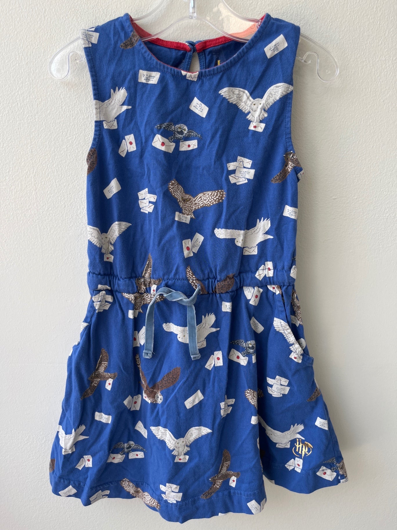 Mini Boden Dress - Blue Harry Potter | size 4/5
