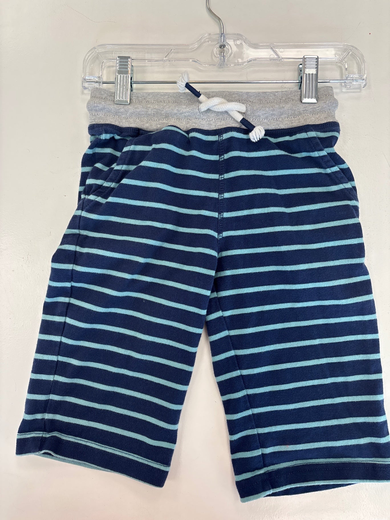 Mini Boden Shorts - Blue Stripe with Draw String | size 5T