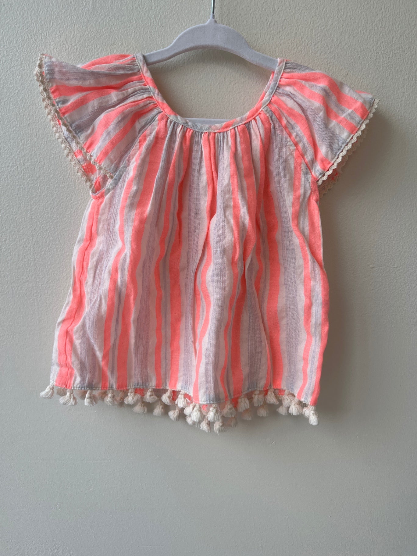 EGG New York Shirt - Pink Stripes | size 2T