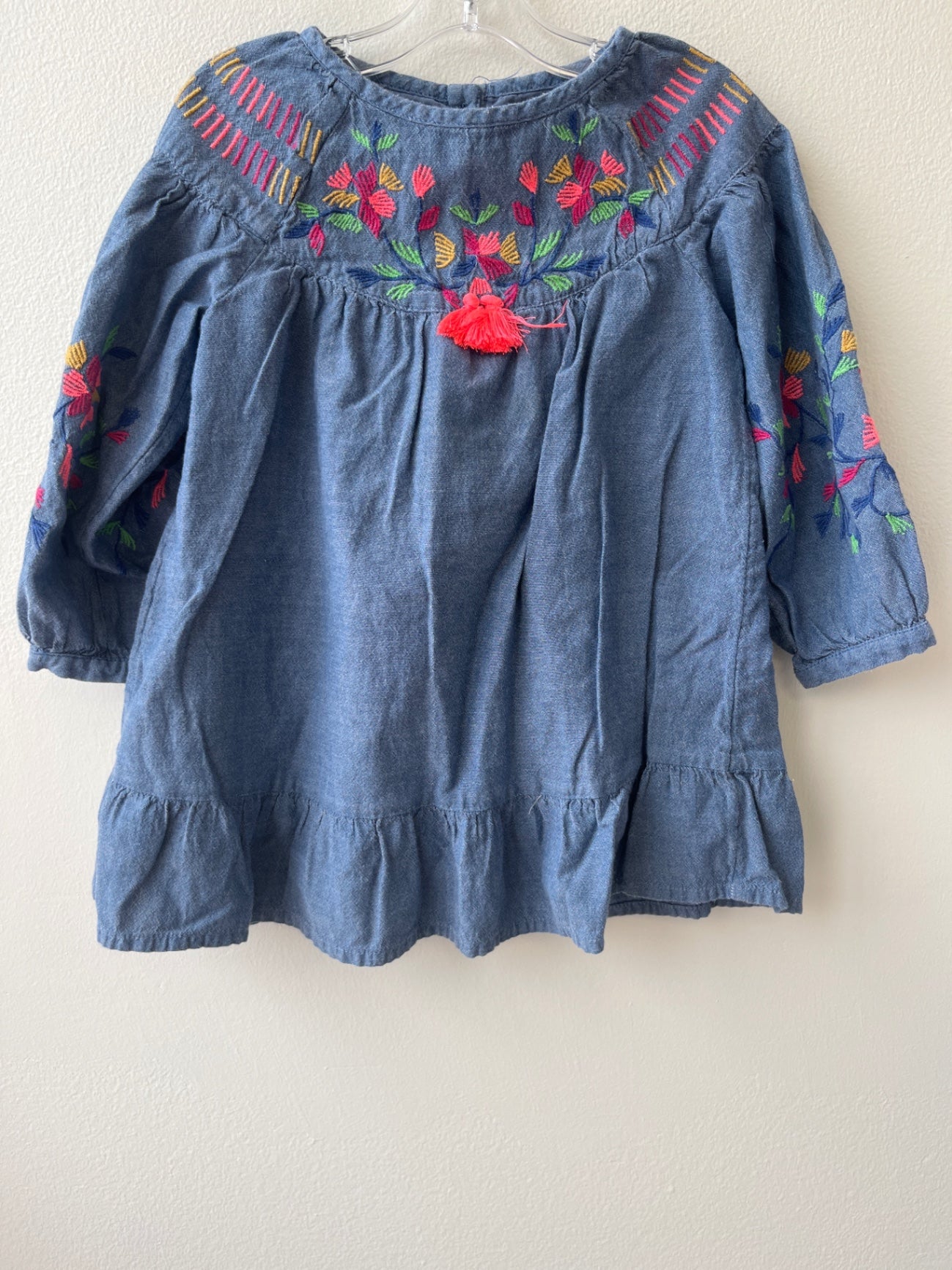 Zara Dress - Blue Floral | size 12 - 18 Months