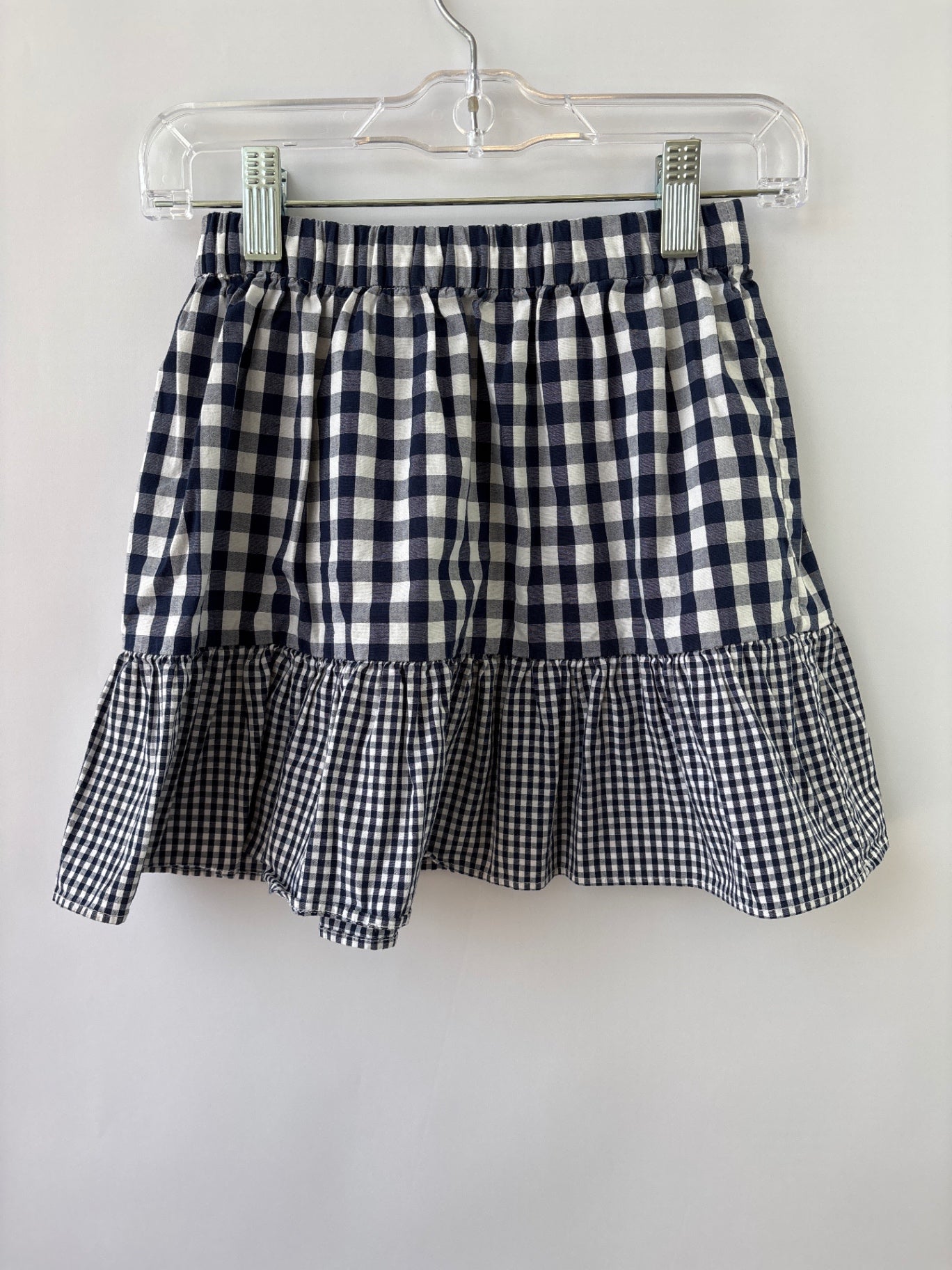 Crewcuts Skirt - Navy Checkered | size 6/7