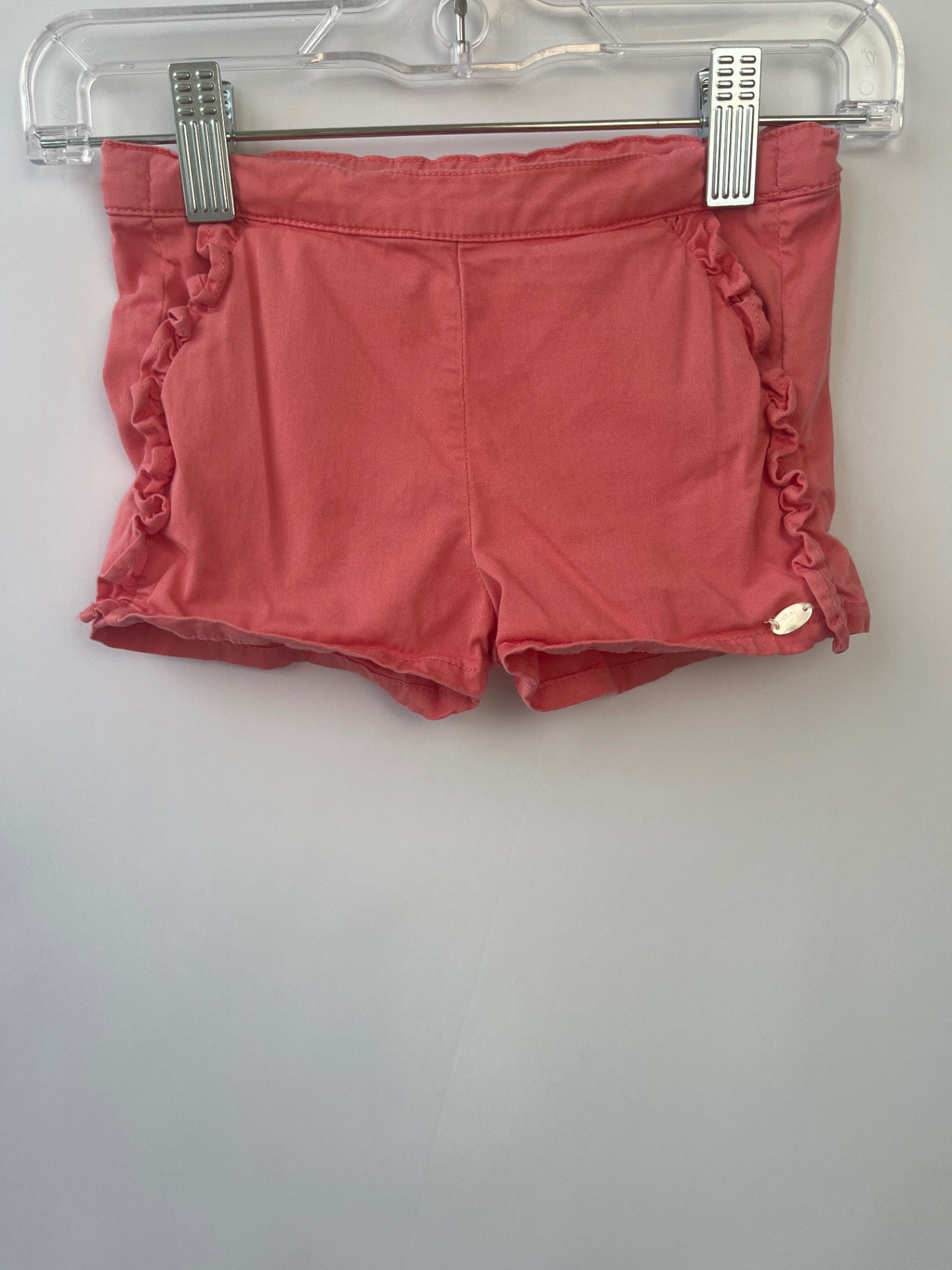 Tantine and Chocolate Shorts - Pink Solid | size 9-12 Months