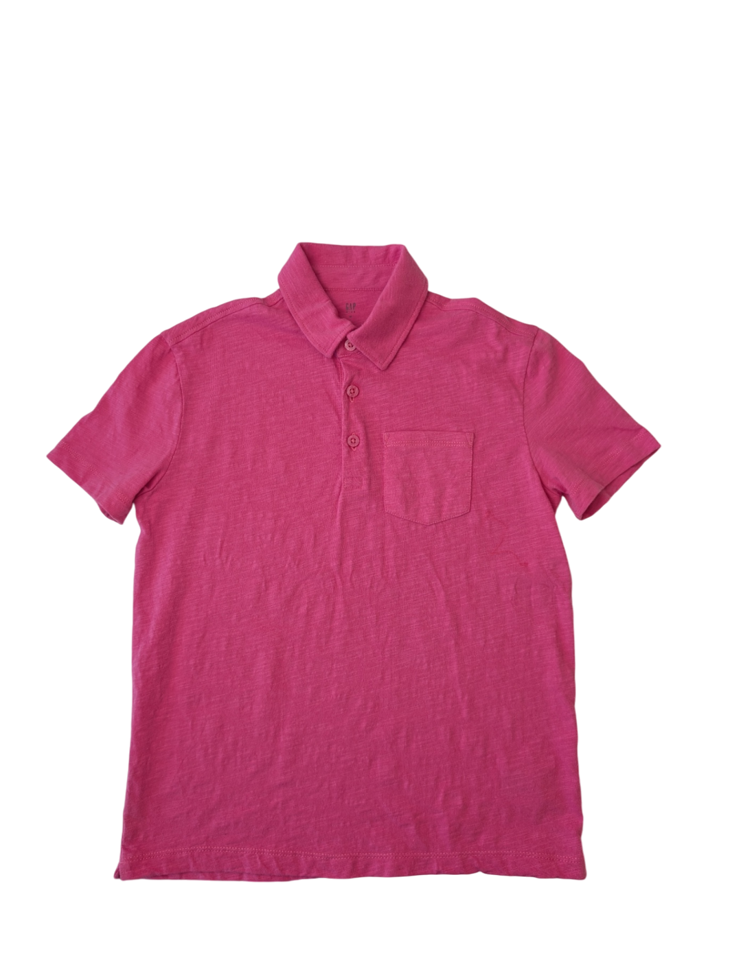 GapKids Shirt - Pink Polo | size M