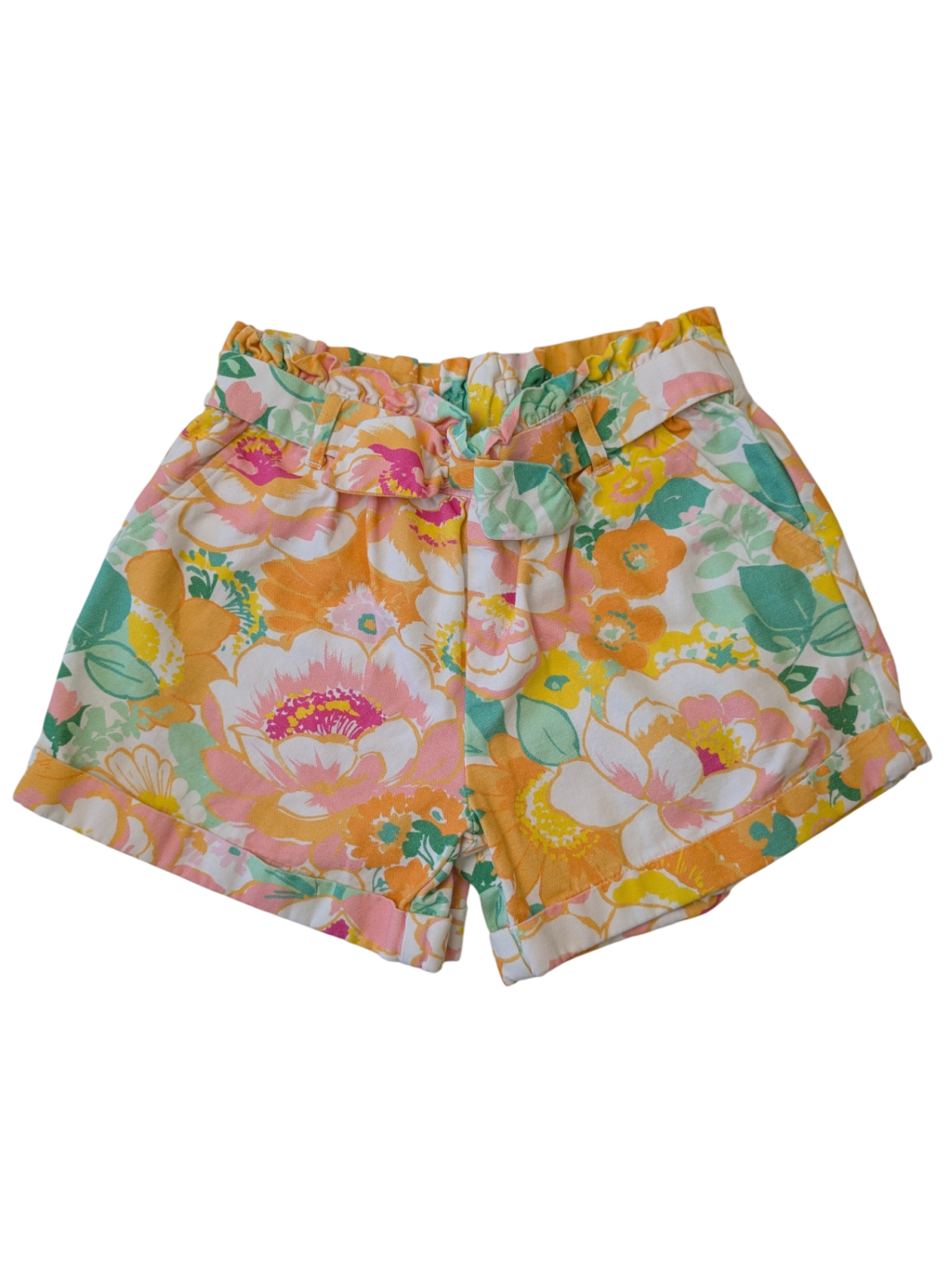 Janie and Jack Shorts - Multicolor Floral | size 8