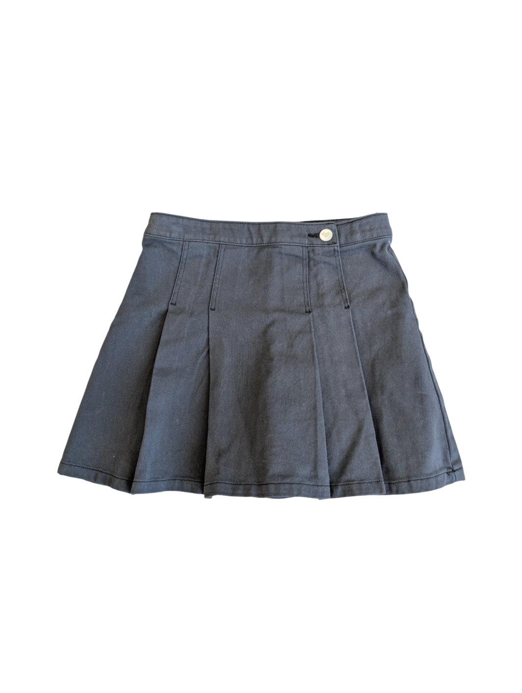 H&M Skirt - Black Denim | size 8