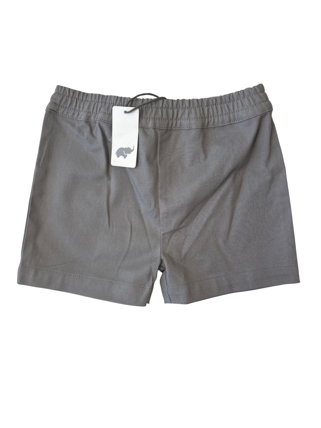Monica + Andy Shorts - Gray Organic Everyday Twill Shorts | size 18 - 24 Months