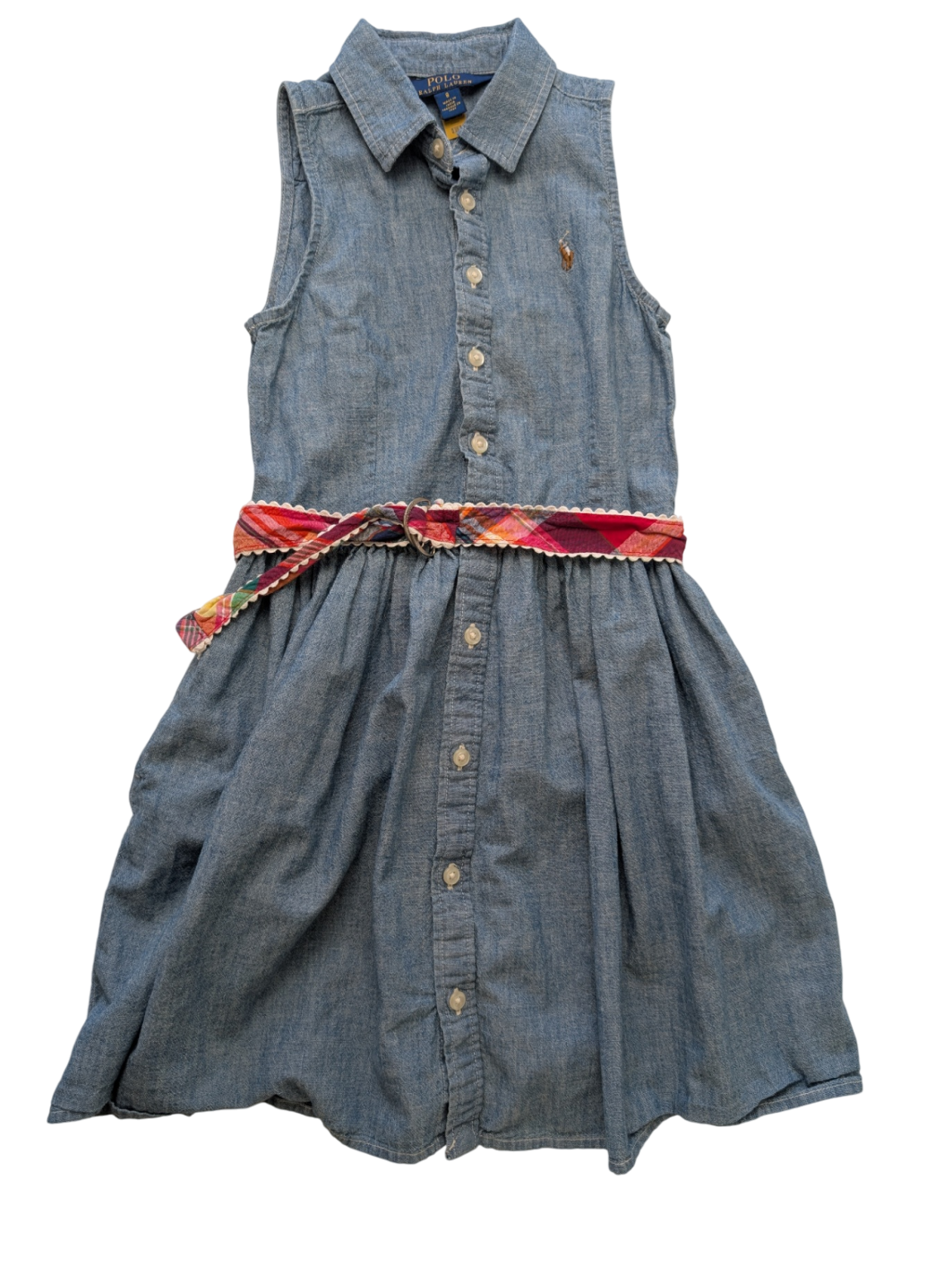 Polo Ralph Lauren Dress - Blue Denim | size 8