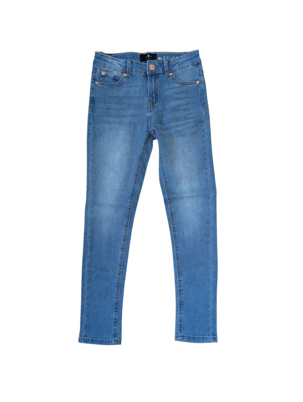 7 for All Mankind Jeans - Blue The Skinny | size 10