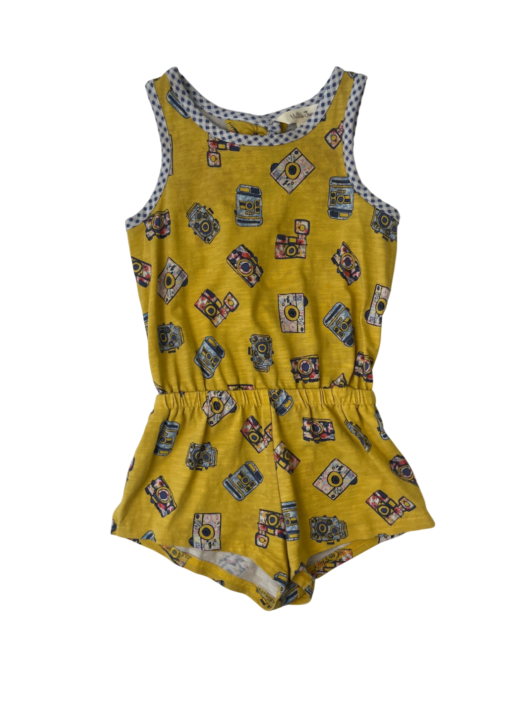 Matilda Jane Romper - Yellow Cameras | size 2T