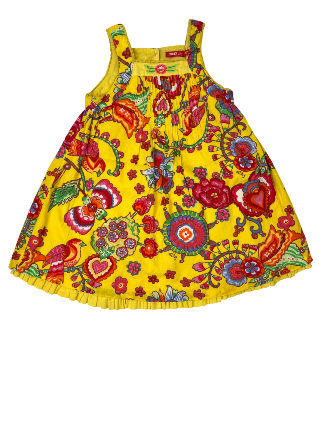 Oilily | 3T | Dress - Yellow - Floral